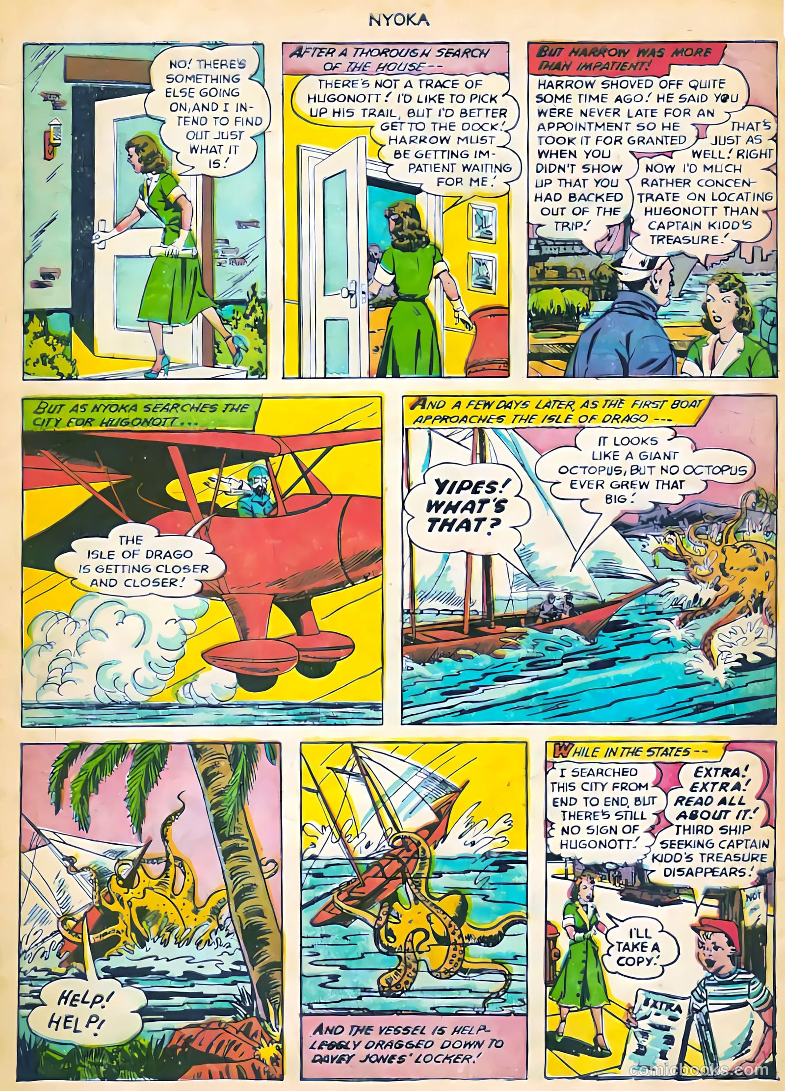 Nyoka the Jungle Girl #71 — page 10 of 37