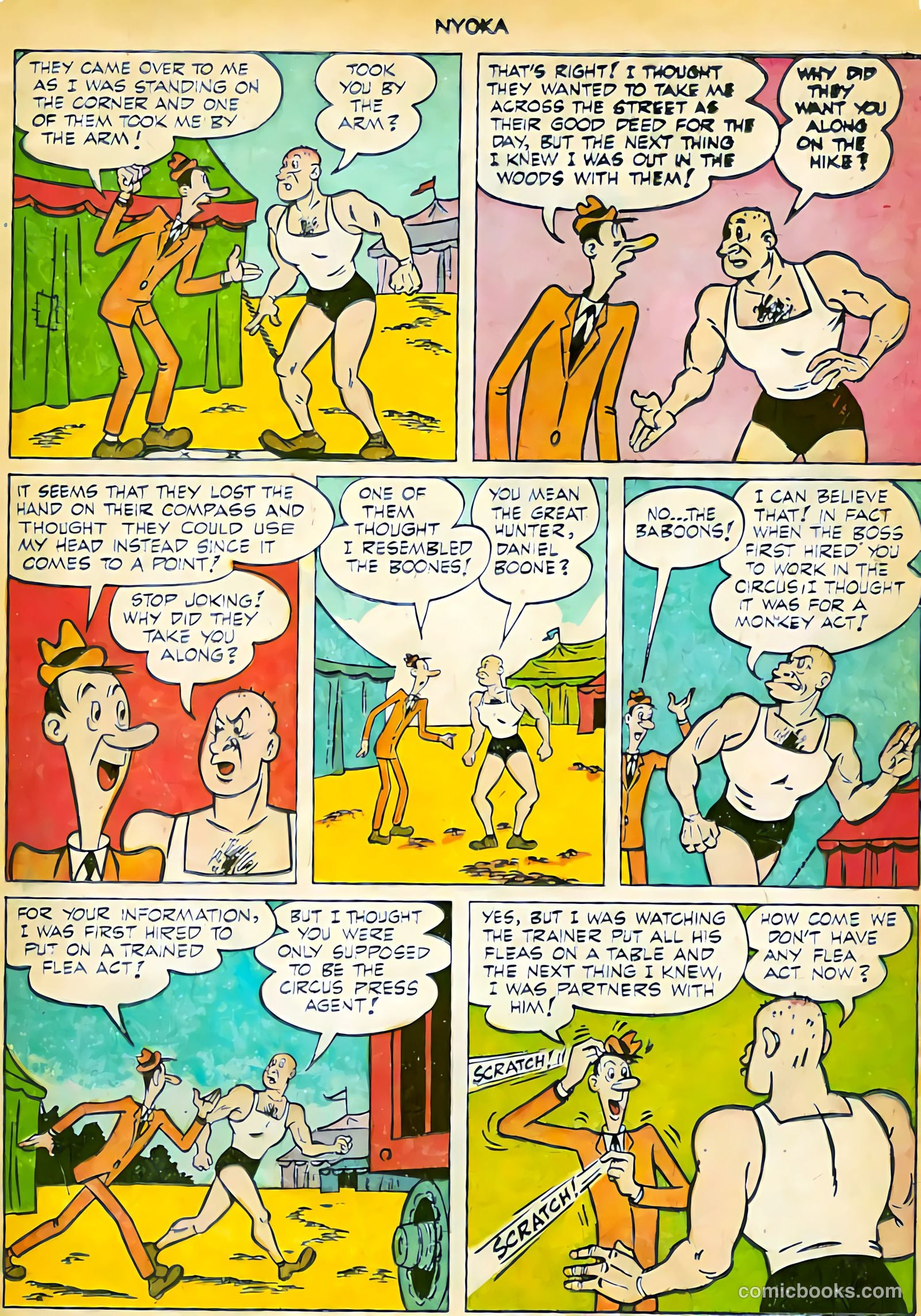 Nyoka the Jungle Girl #71 — page 14 of 37