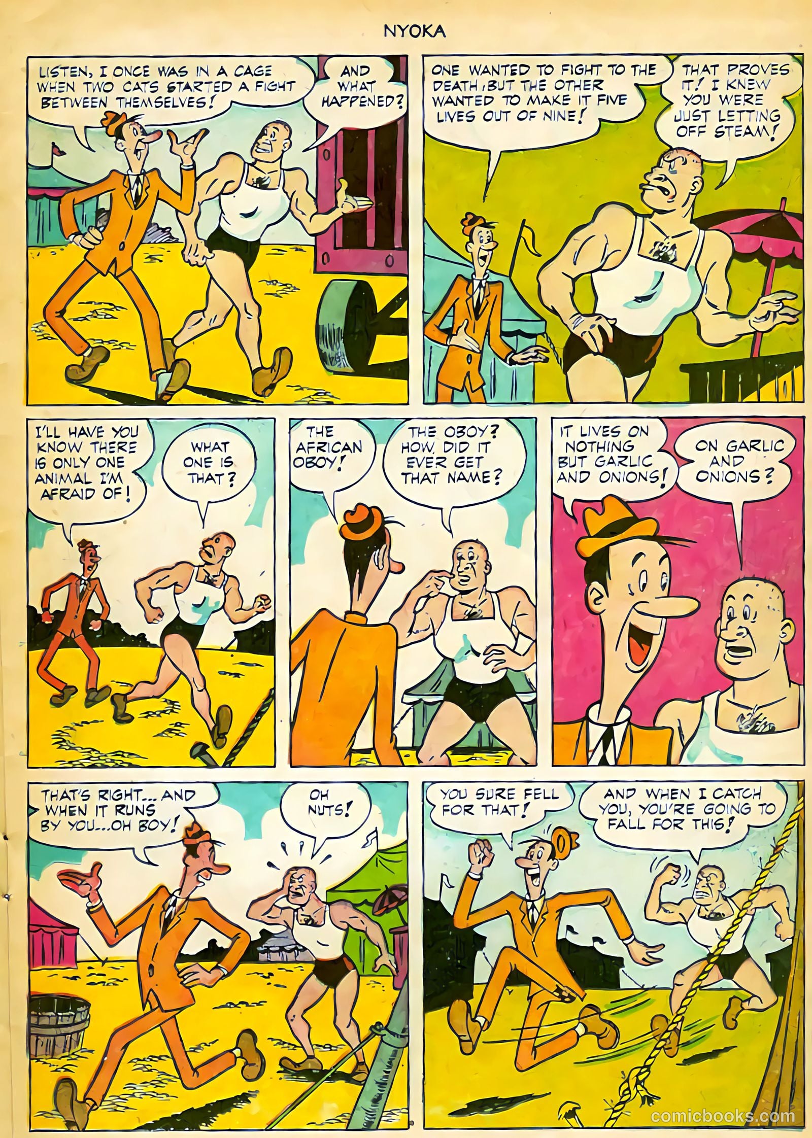 Nyoka the Jungle Girl #71 — page 16 of 37