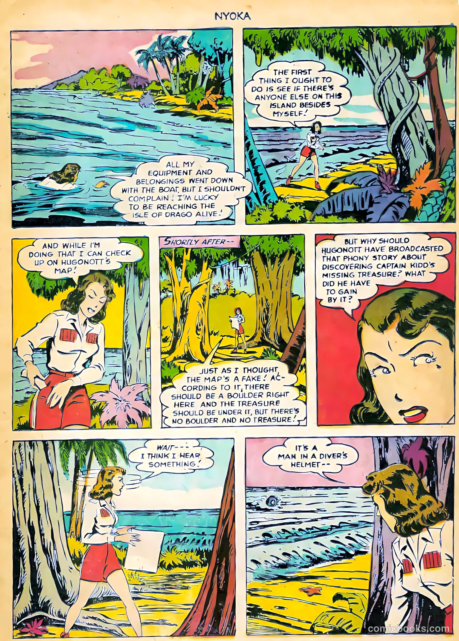 Nyoka the Jungle Girl #71 — page 18 of 37