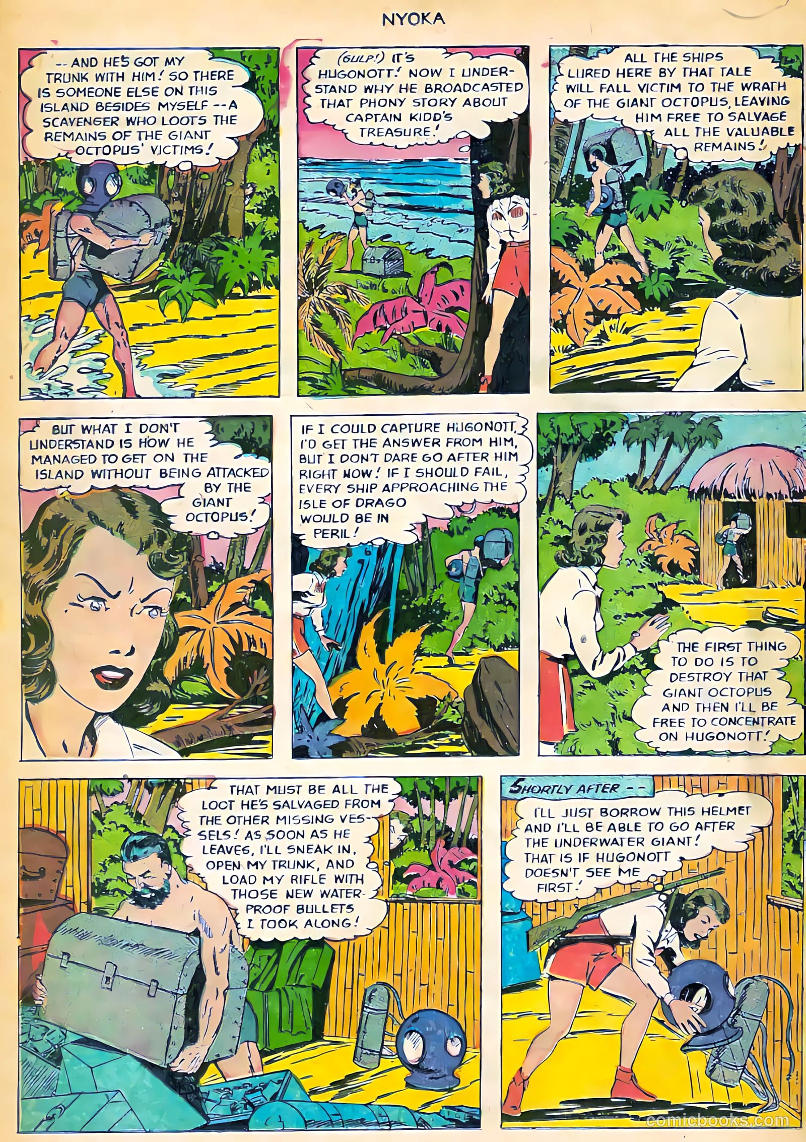 Nyoka the Jungle Girl #71 — page 19 of 37