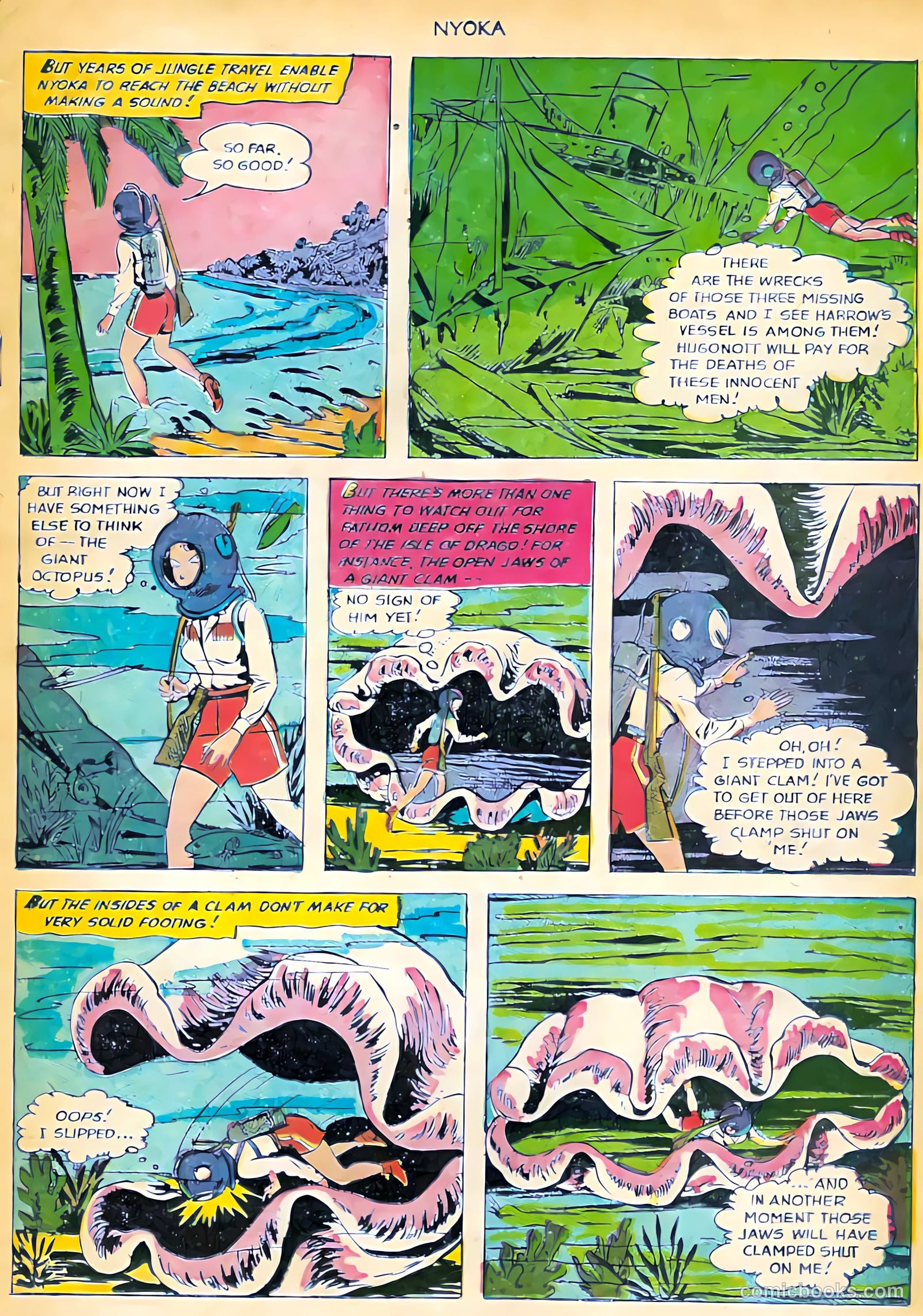 Nyoka the Jungle Girl #71 — page 20 of 37
