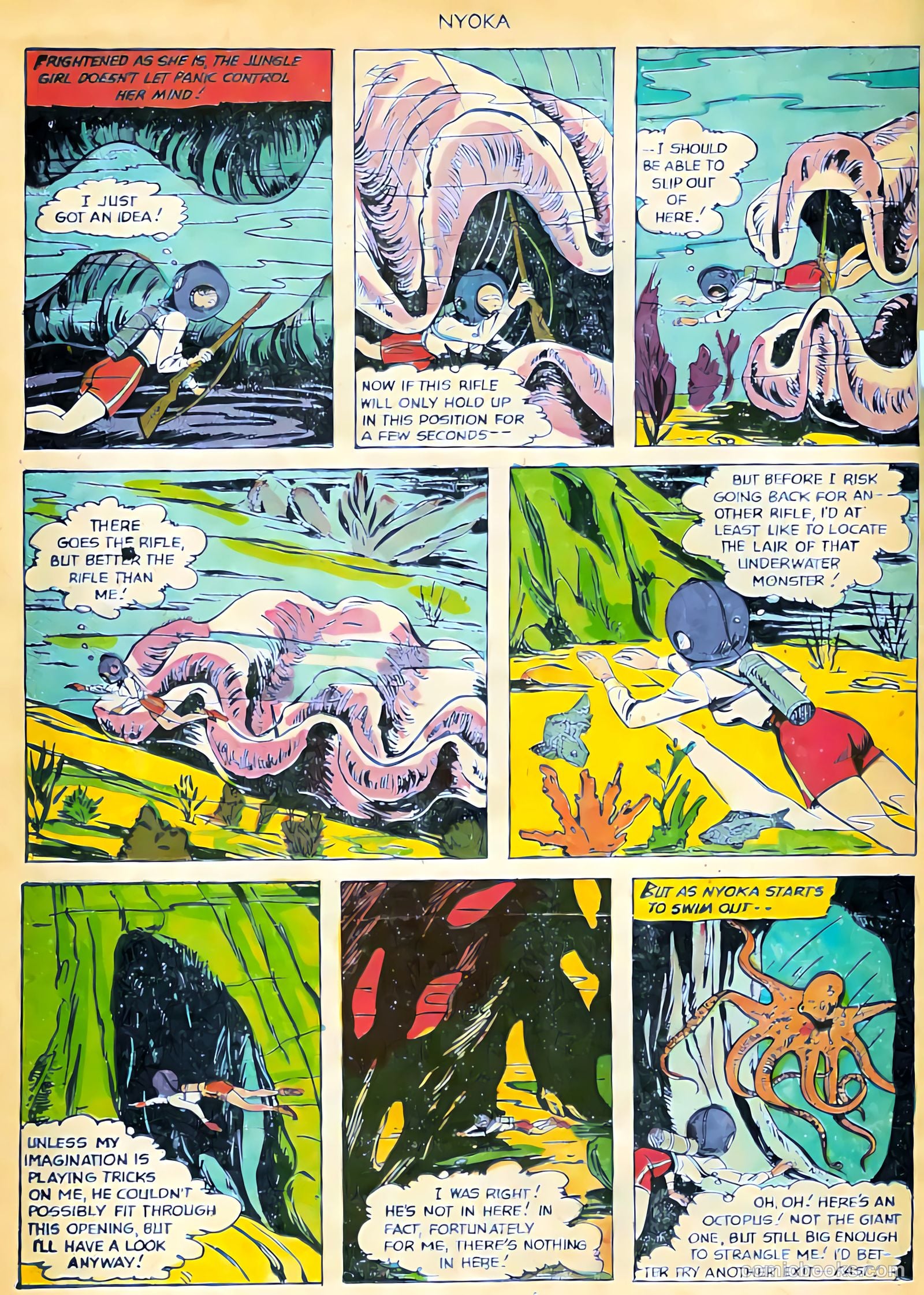 Nyoka the Jungle Girl #71 — page 21 of 37