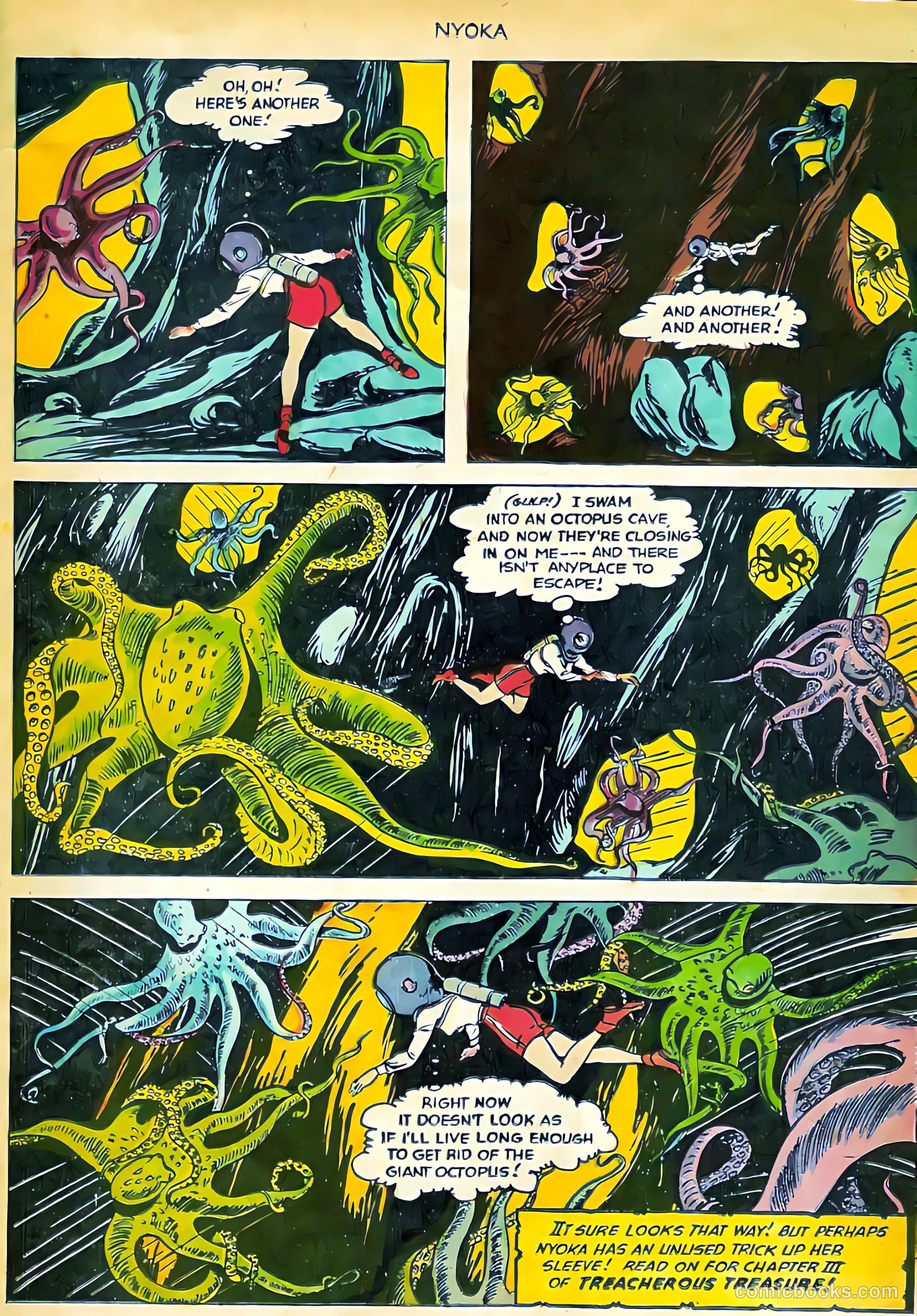 Nyoka the Jungle Girl #71 — page 22 of 37