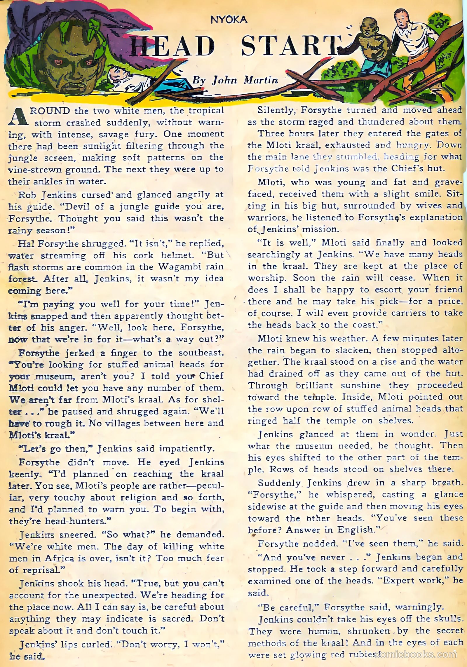 Nyoka the Jungle Girl #71 — page 23 of 37