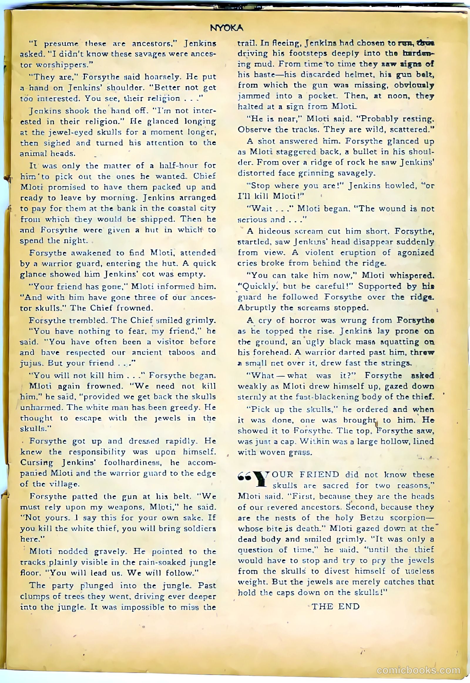 Nyoka the Jungle Girl #71 — page 24 of 37