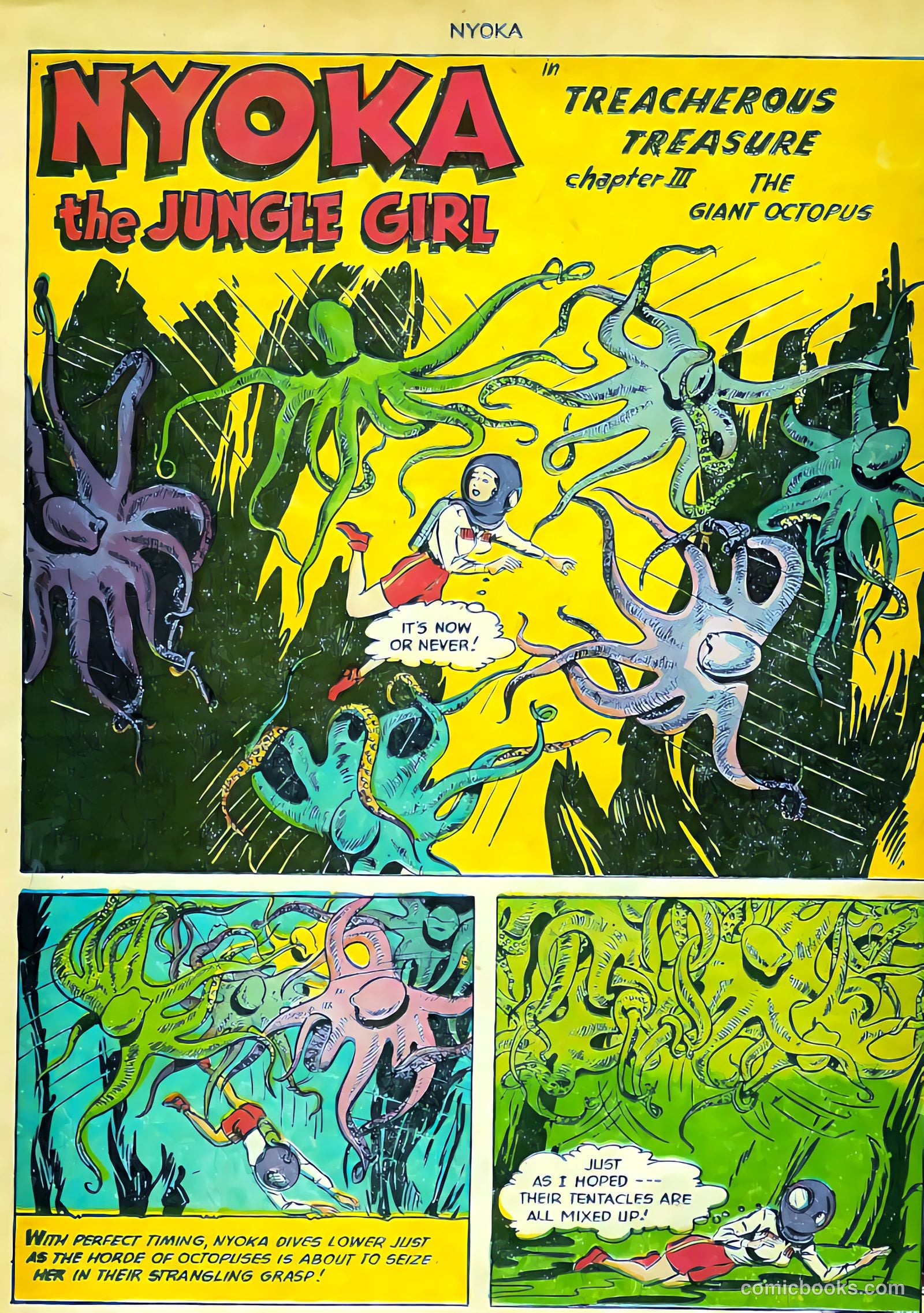 Nyoka the Jungle Girl #71 — page 25 of 37