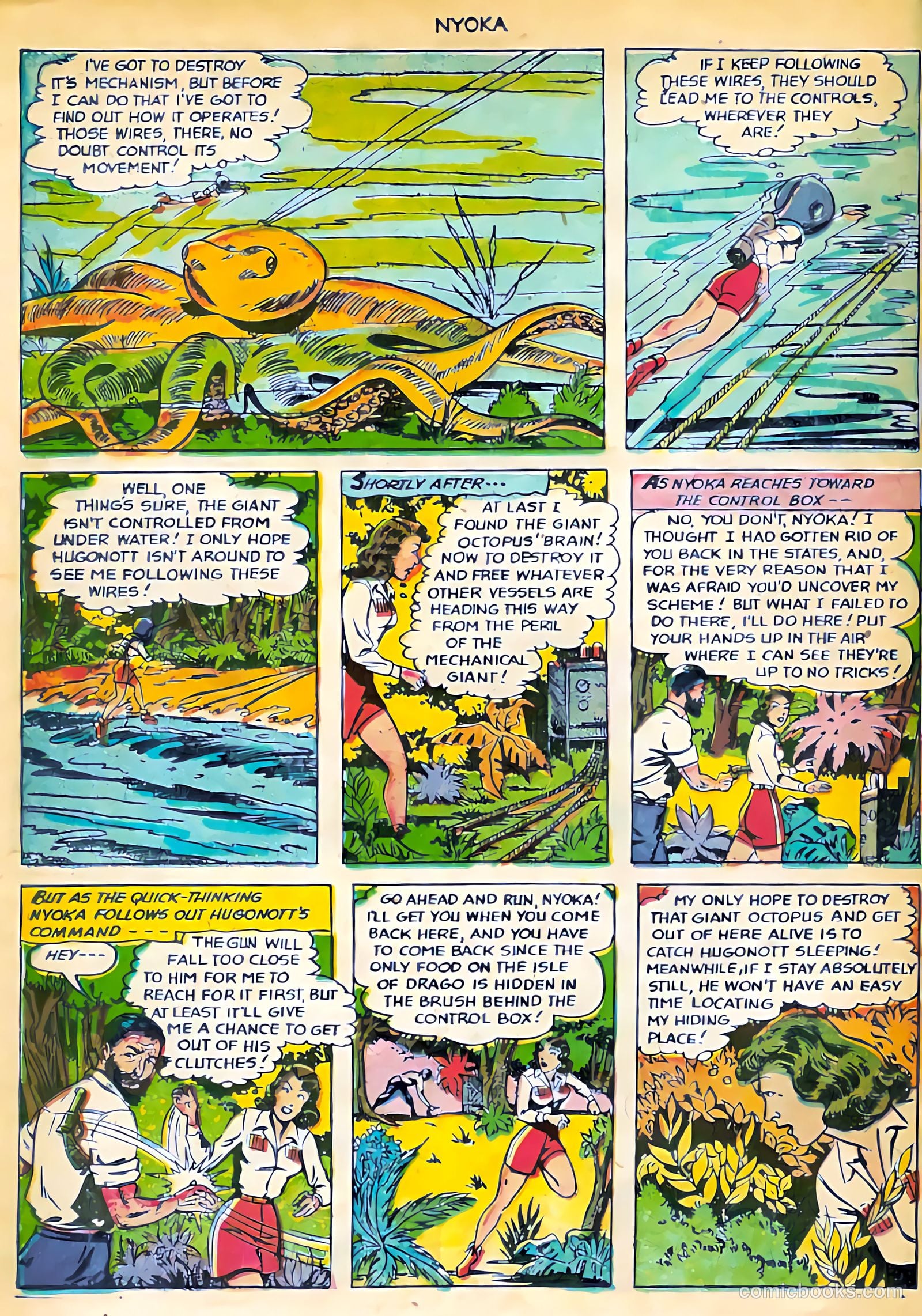 Nyoka the Jungle Girl #71 — page 27 of 37
