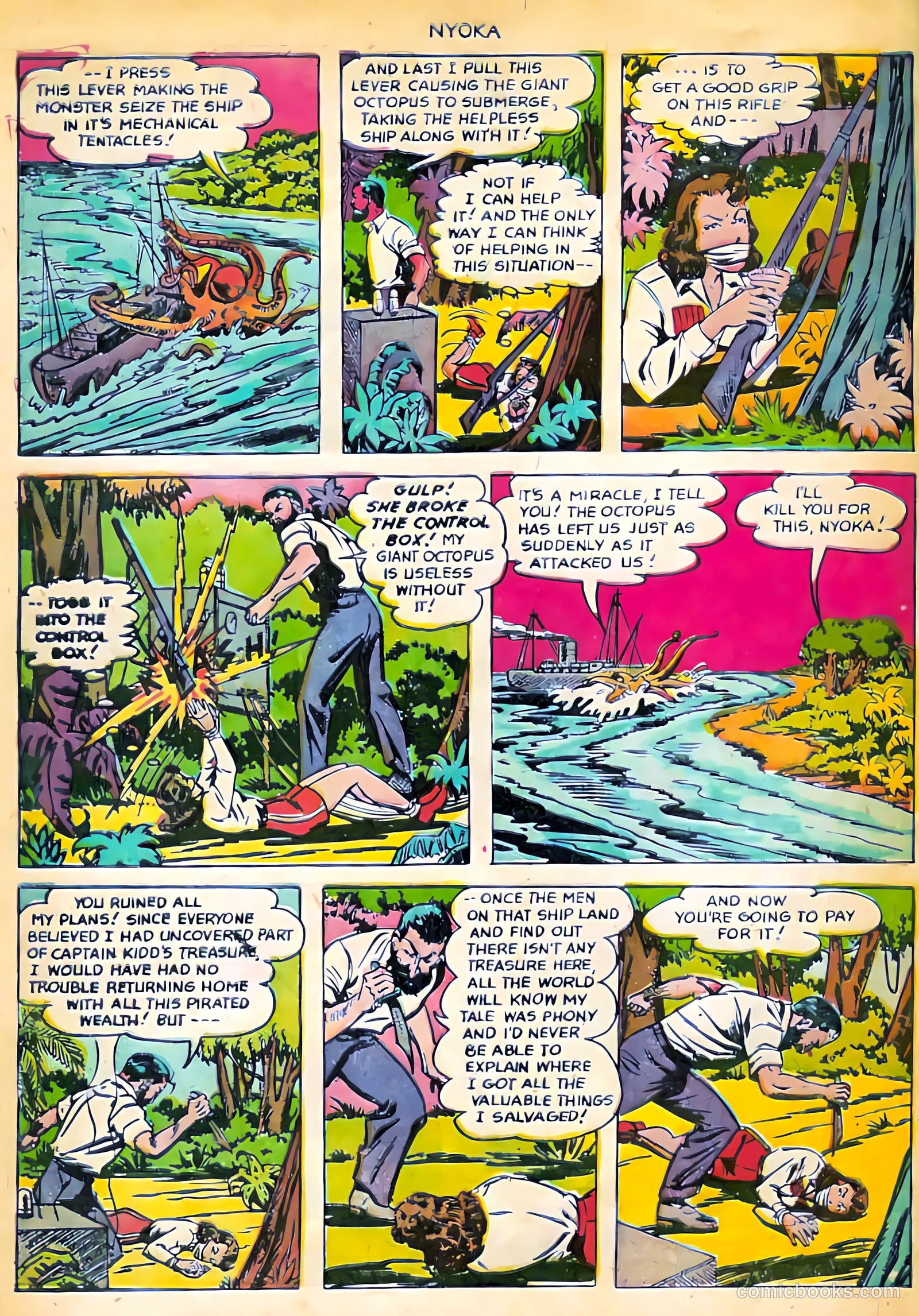 Nyoka the Jungle Girl #71 — page 29 of 37