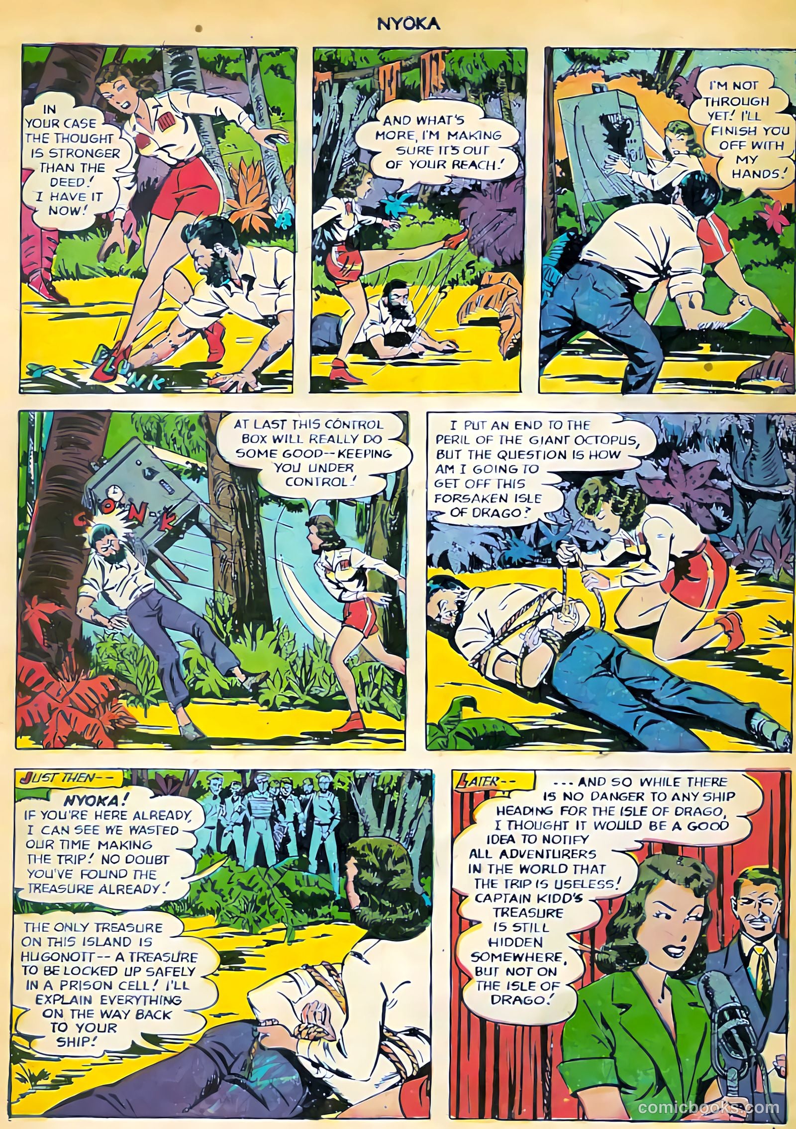 Nyoka the Jungle Girl #71 — page 31 of 37