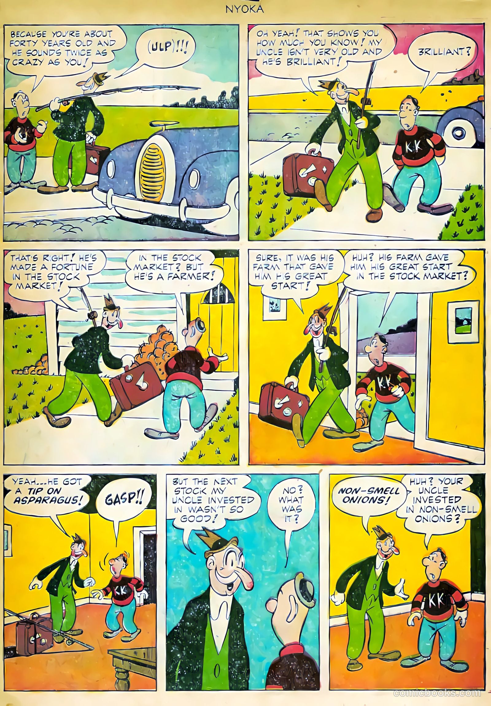 Nyoka the Jungle Girl #71 — page 34 of 37