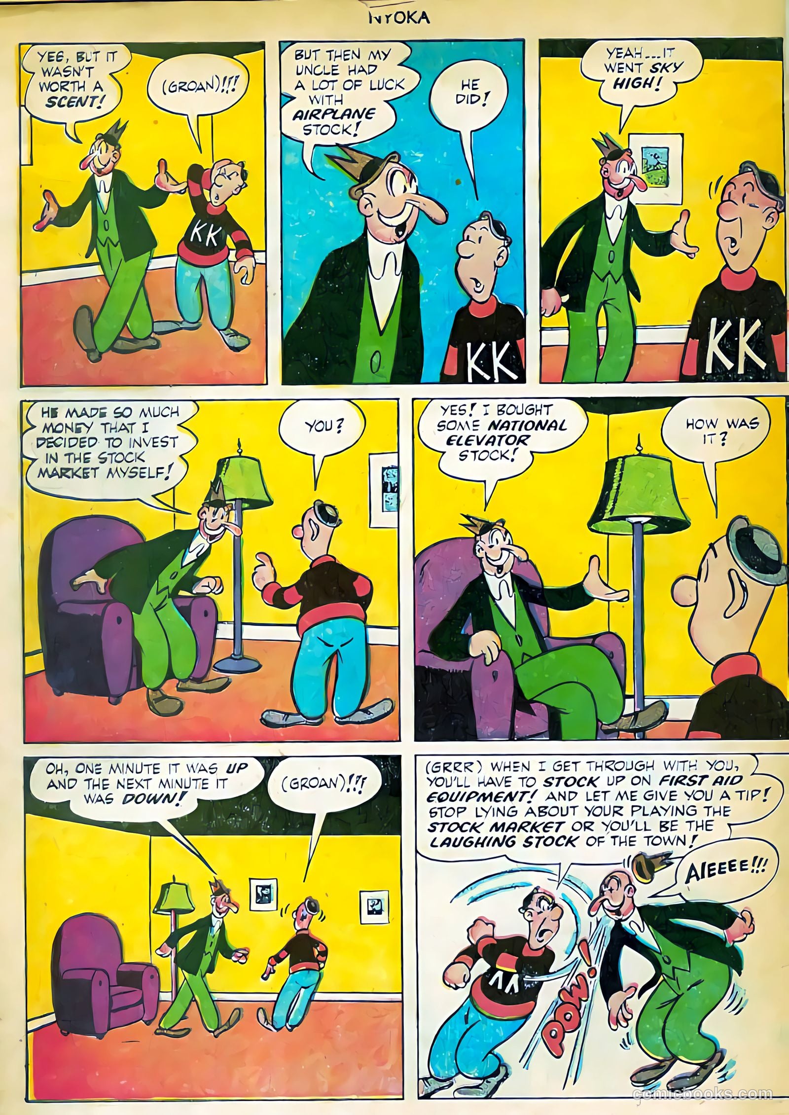 Nyoka the Jungle Girl #71 — page 35 of 37