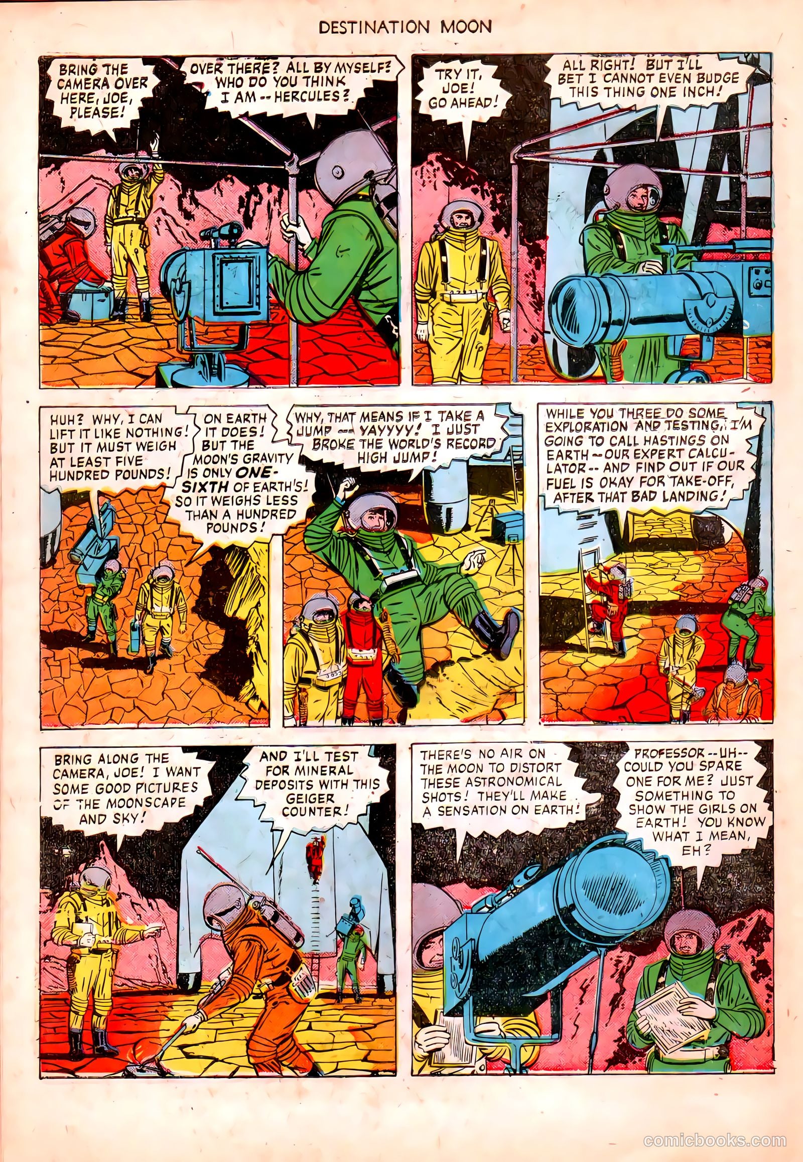Destination Moon #1 — page 30 of 36