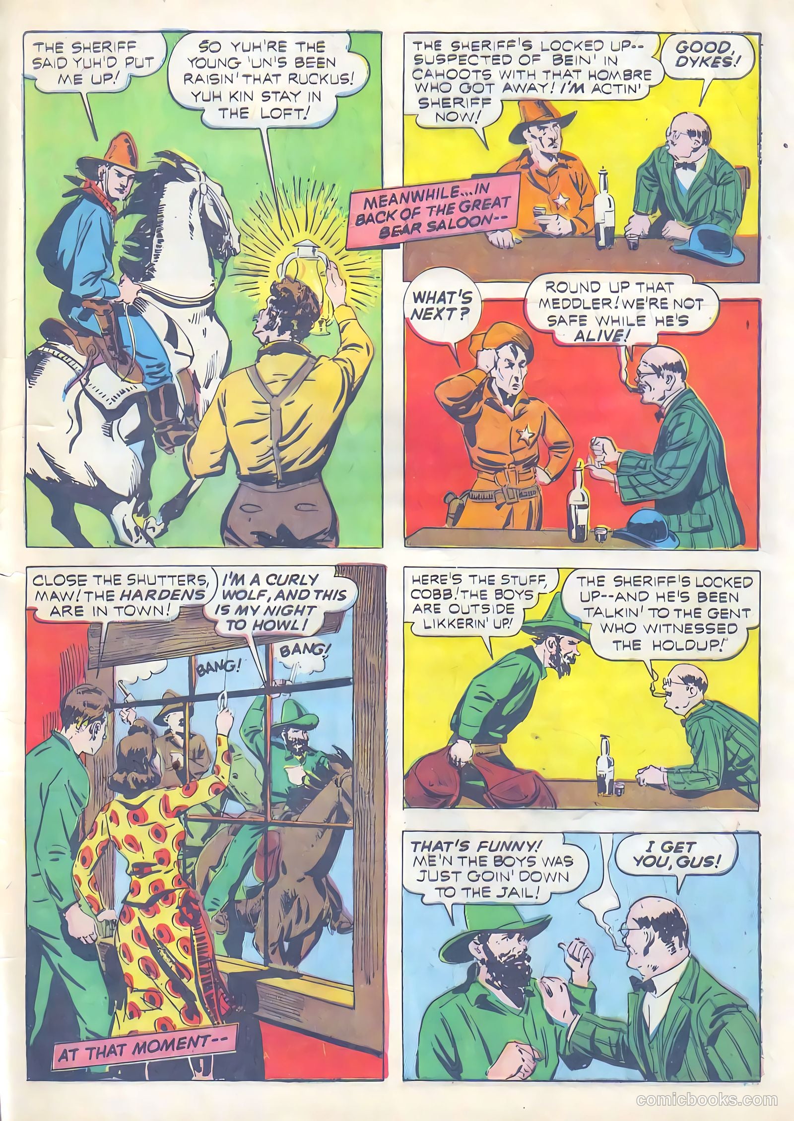 Exciting Comics #13 — page 64 of 69