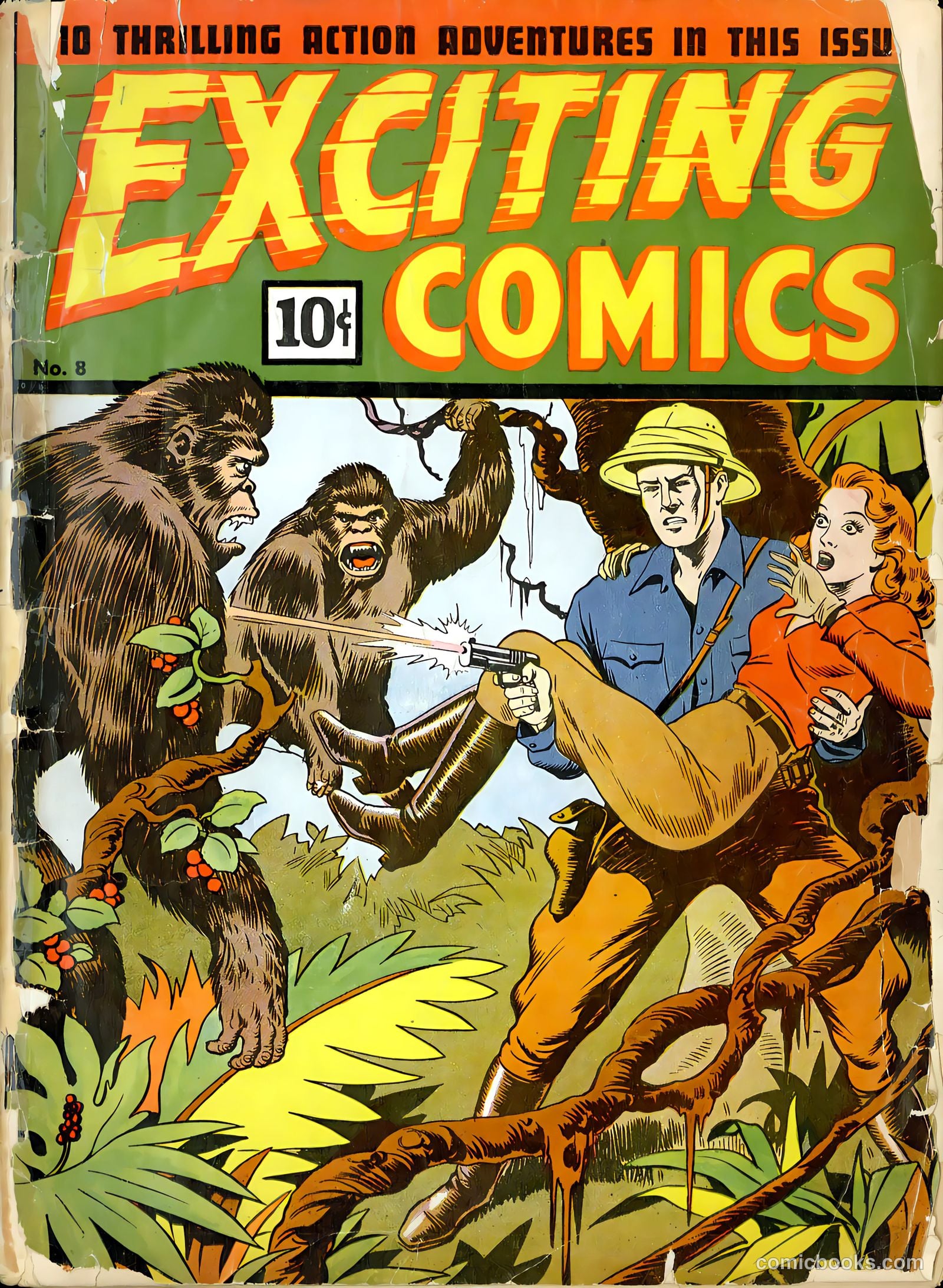 Exciting Comics #8 — page 1 of 68