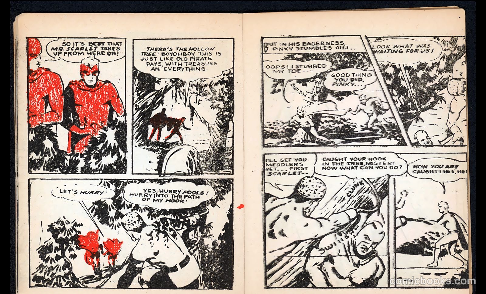 Mr. Scarlet and Pinky [Mighty Midget Comic] #1 — page 13 of 34