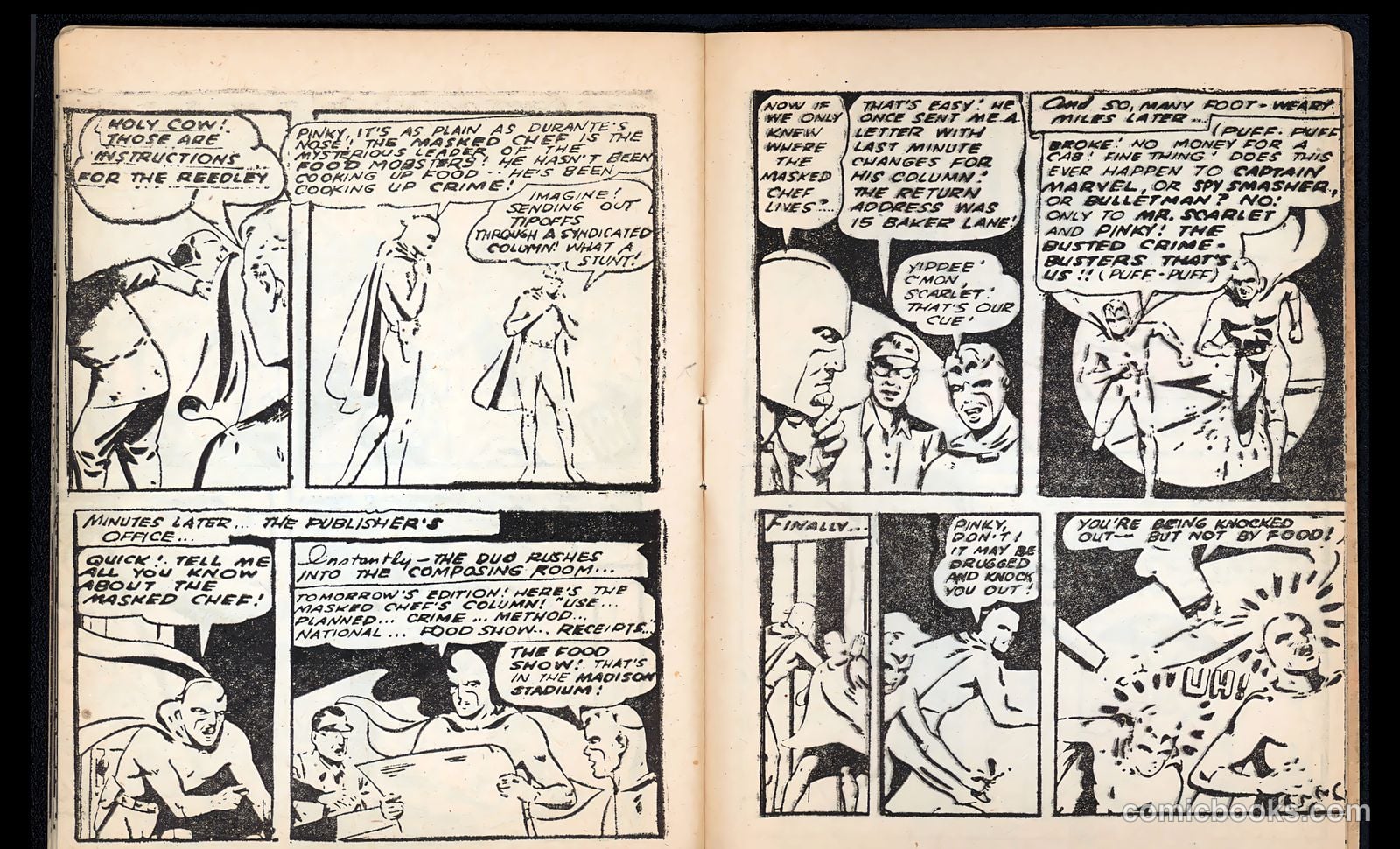 Mr. Scarlet and Pinky [Mighty Midget Comic] #1 — page 27 of 34