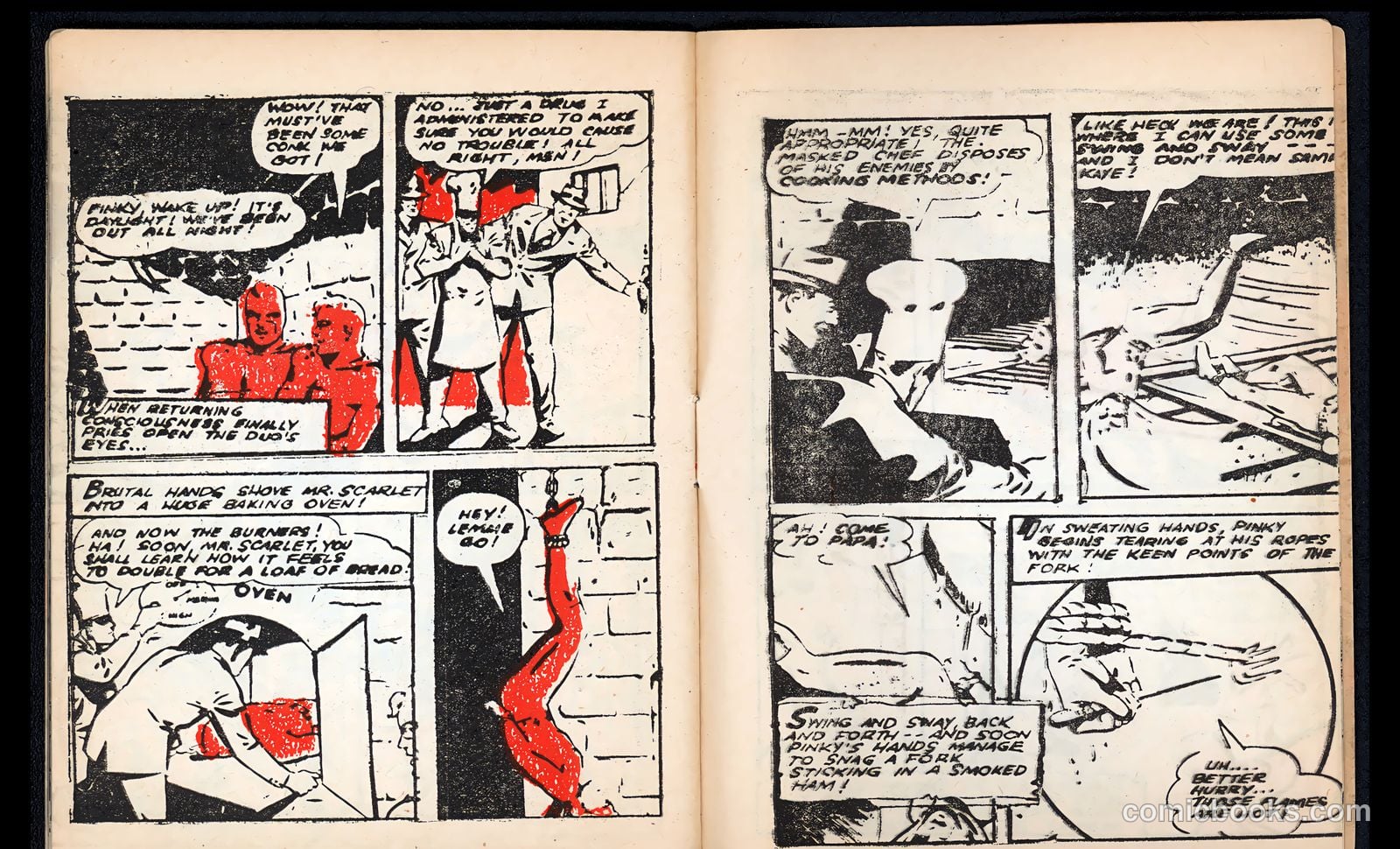 Mr. Scarlet and Pinky [Mighty Midget Comic] #1 — page 29 of 34