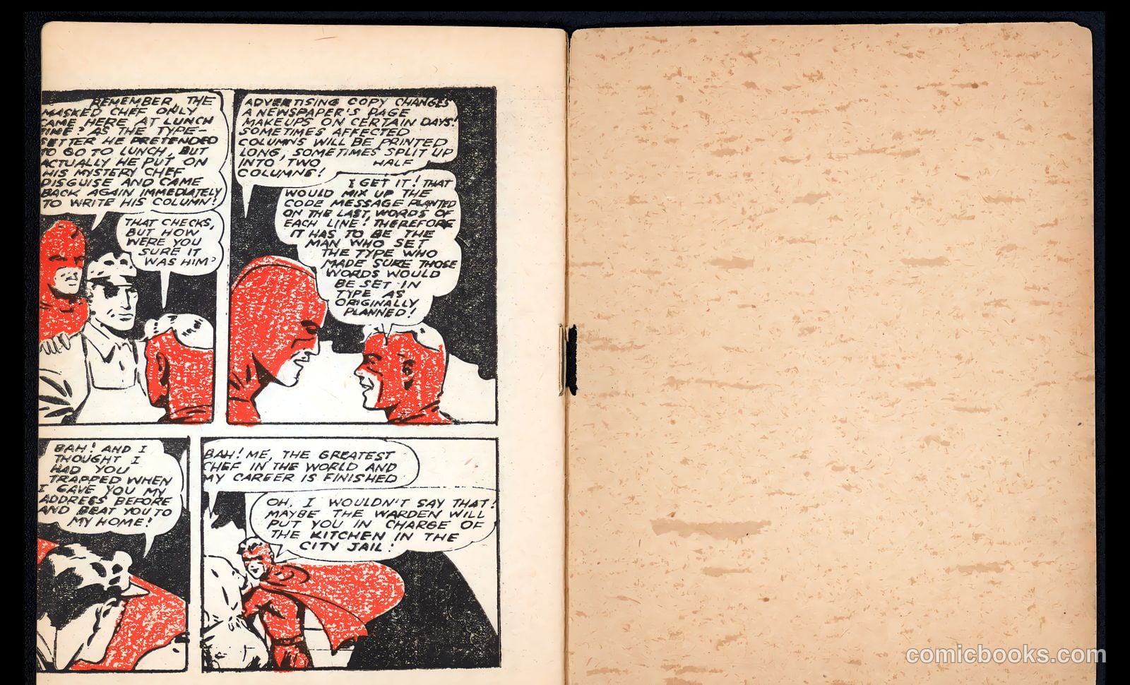 Mr. Scarlet and Pinky [Mighty Midget Comic] #1 — page 33 of 34