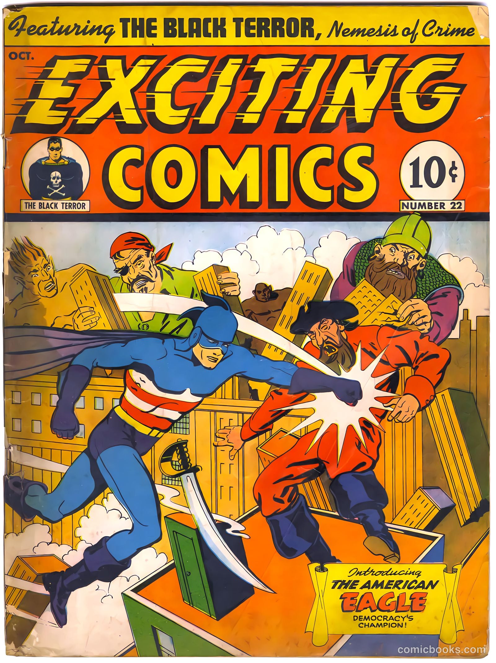 Exciting Comics #22 — page 1 of 68