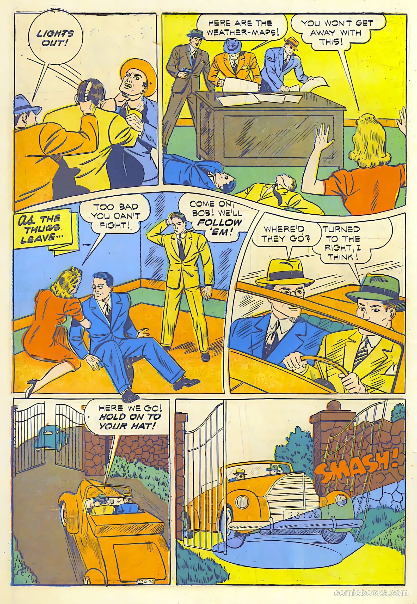 Exciting Comics #22 — page 6 of 68