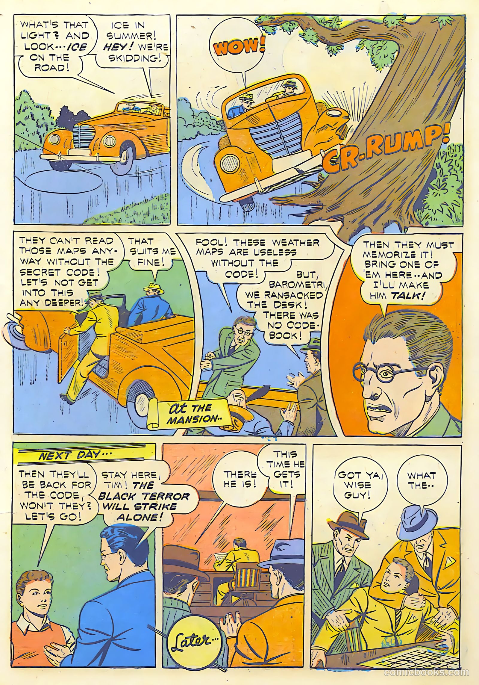 Exciting Comics #22 — page 7 of 68