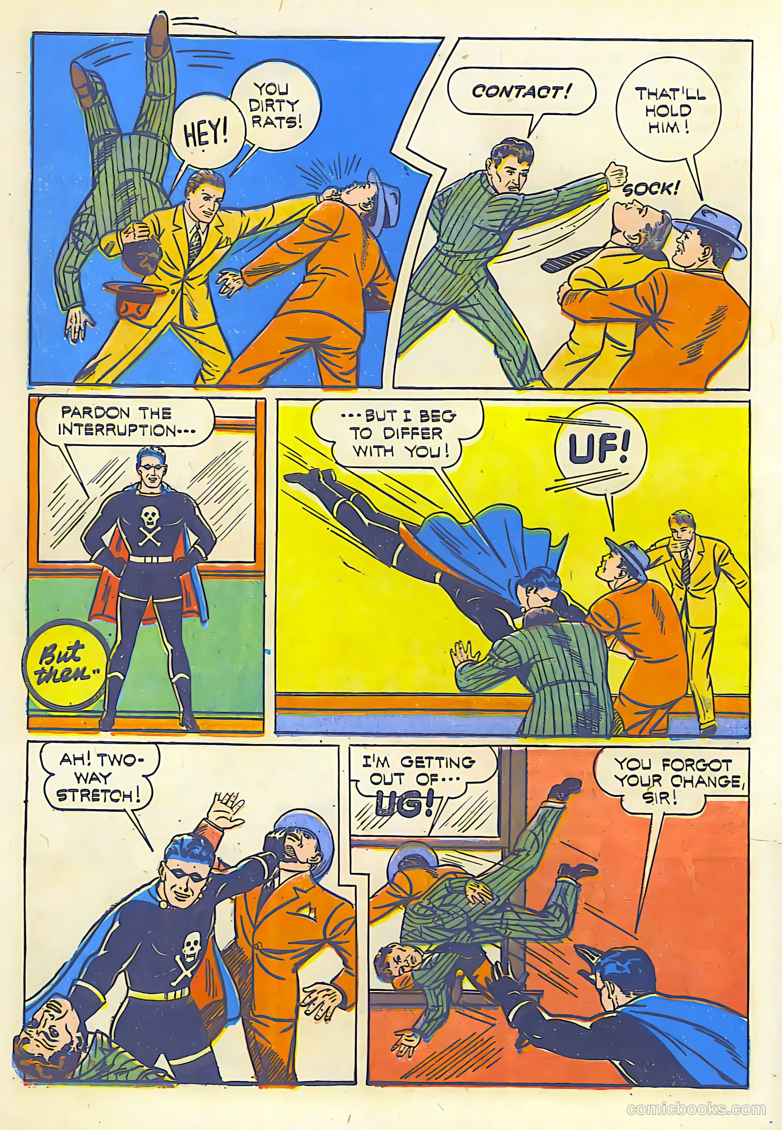 Exciting Comics #22 — page 8 of 68