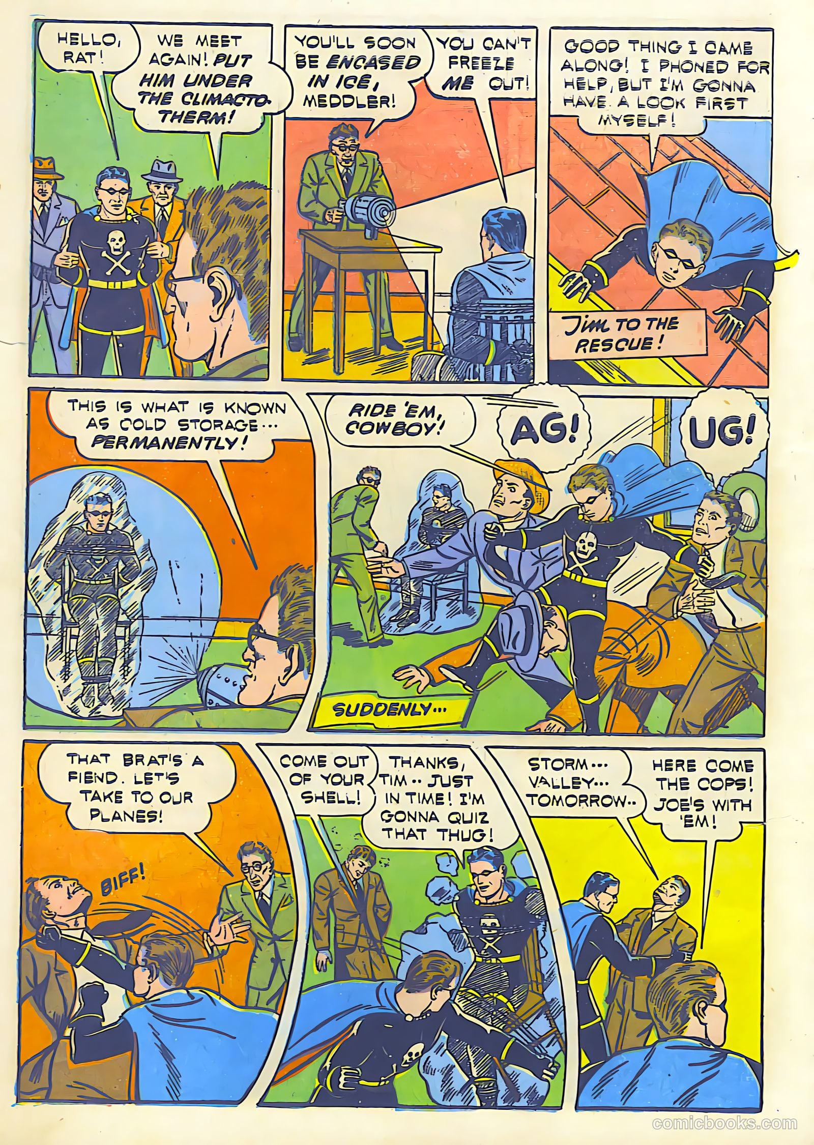 Exciting Comics #22 — page 12 of 68