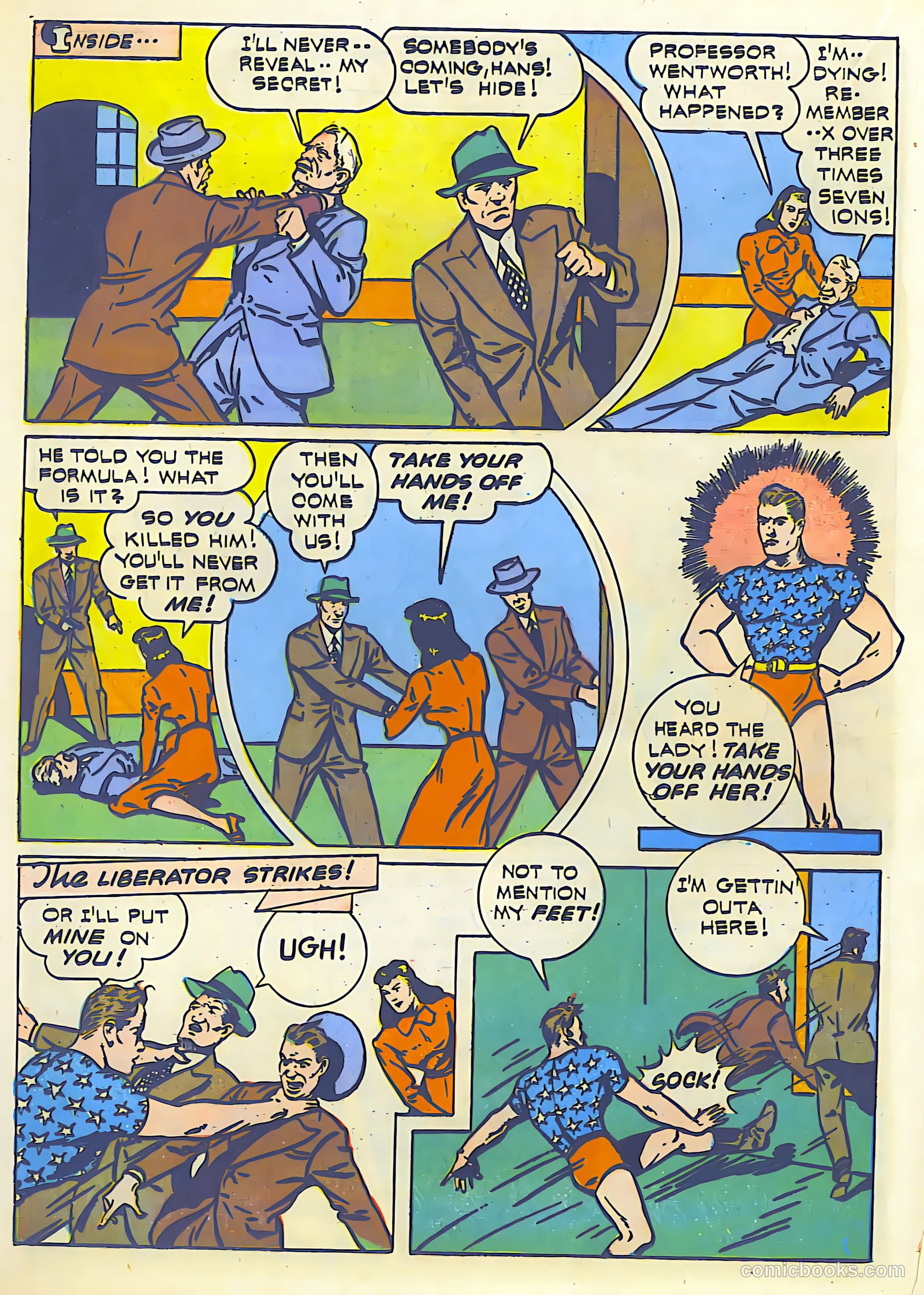 Exciting Comics #22 — page 32 of 68