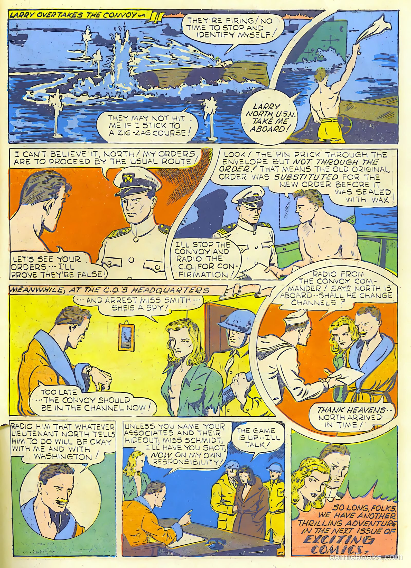 Exciting Comics #22 — page 63 of 68