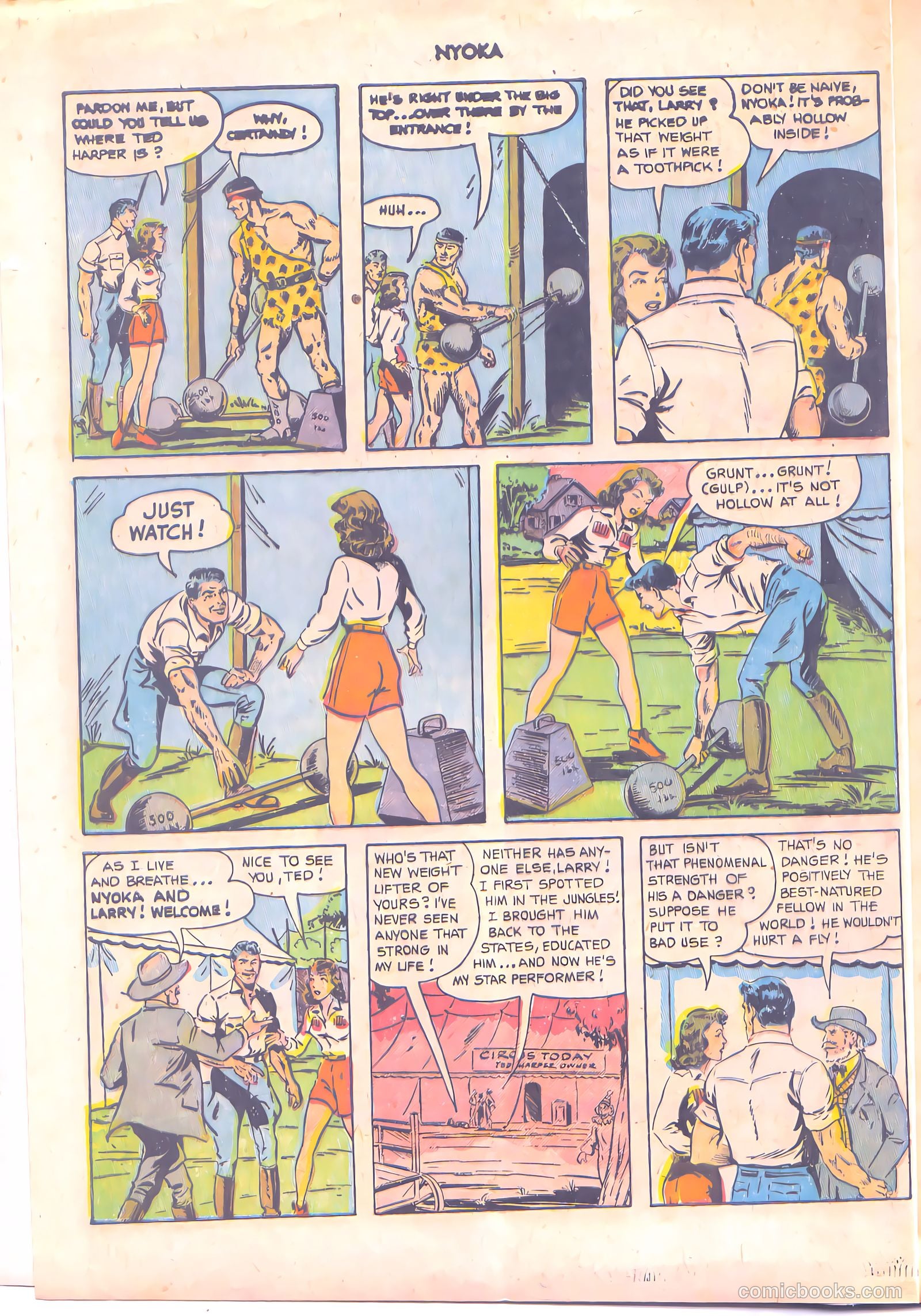 Nyoka the Jungle Girl #68 — page 5 of 37