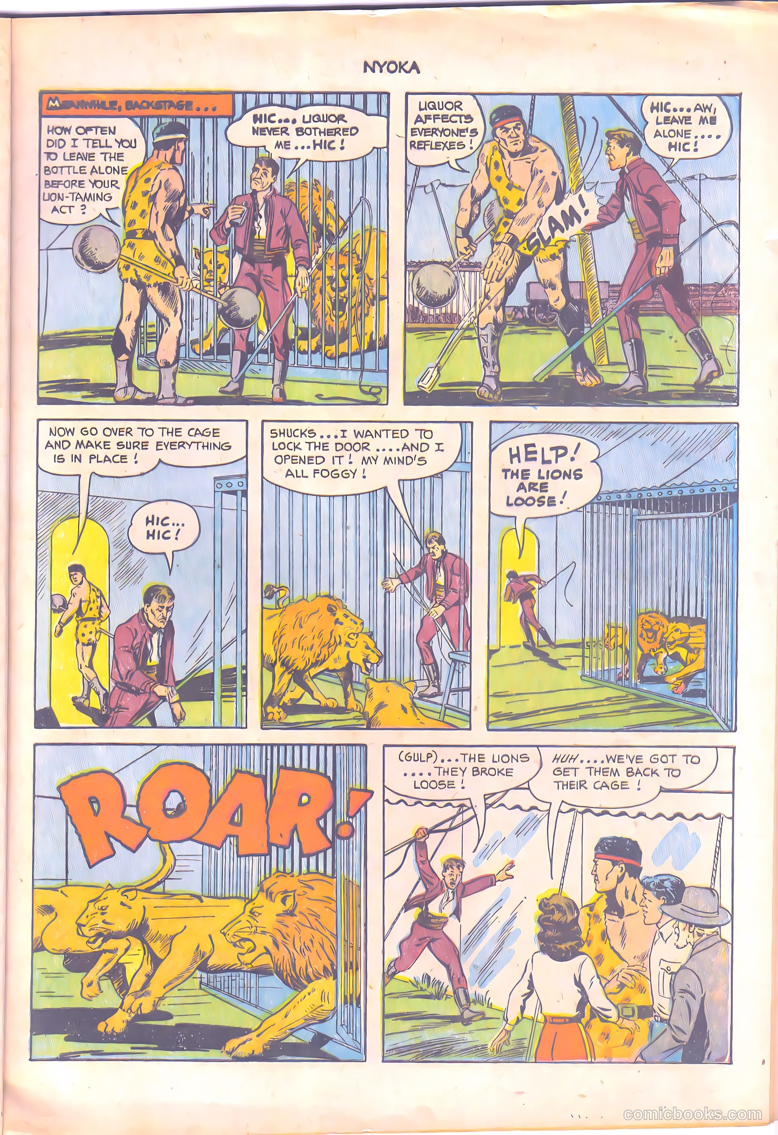 Nyoka the Jungle Girl #68 — page 6 of 37