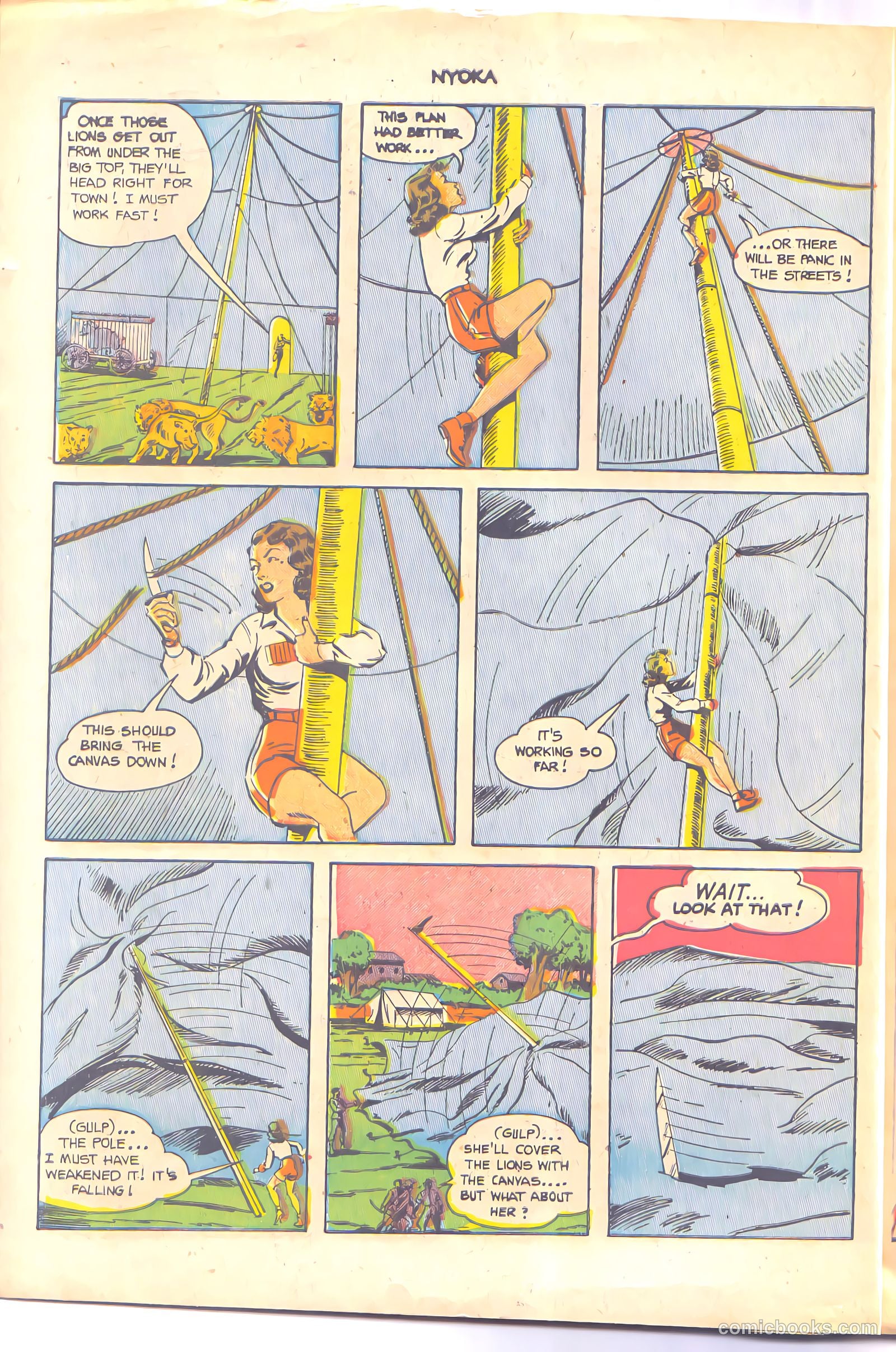 Nyoka the Jungle Girl #68 — page 7 of 37