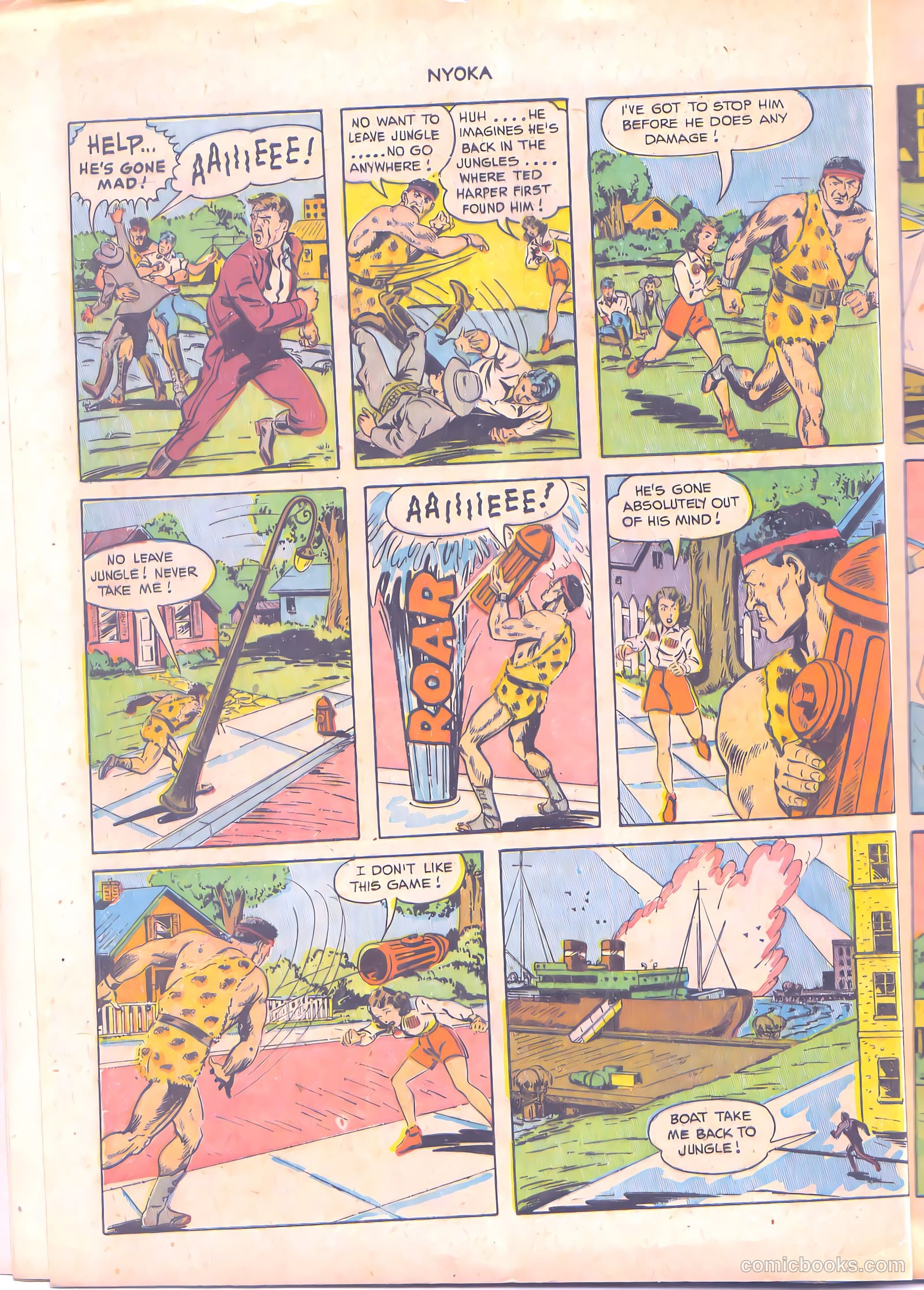 Nyoka the Jungle Girl #68 — page 9 of 37