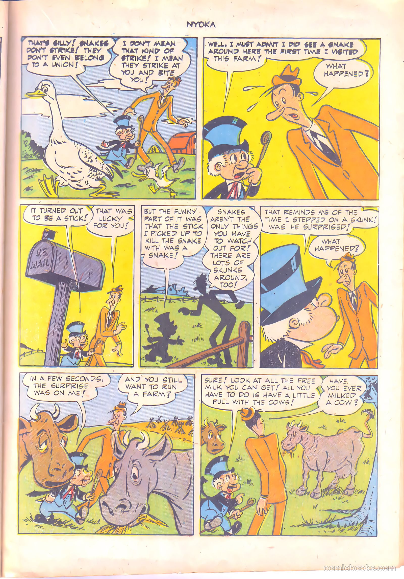 Nyoka the Jungle Girl #68 — page 16 of 37