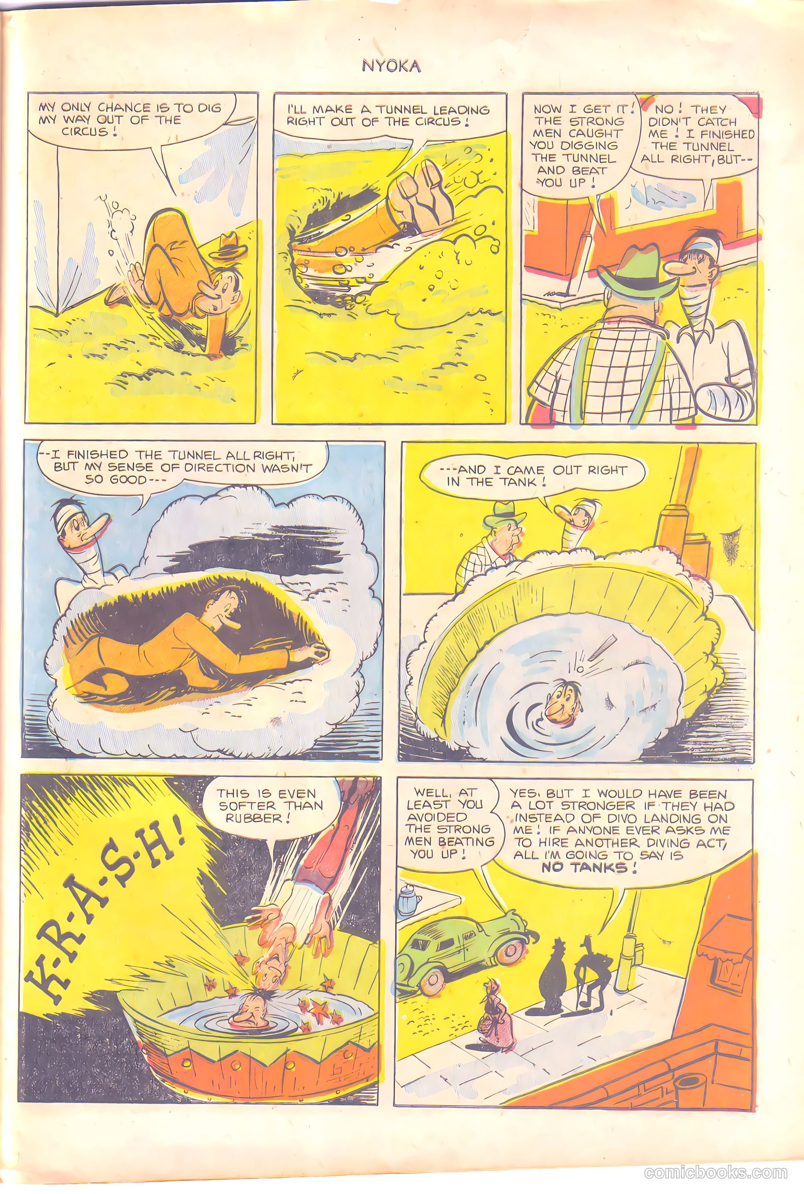 Nyoka the Jungle Girl #68 — page 28 of 37