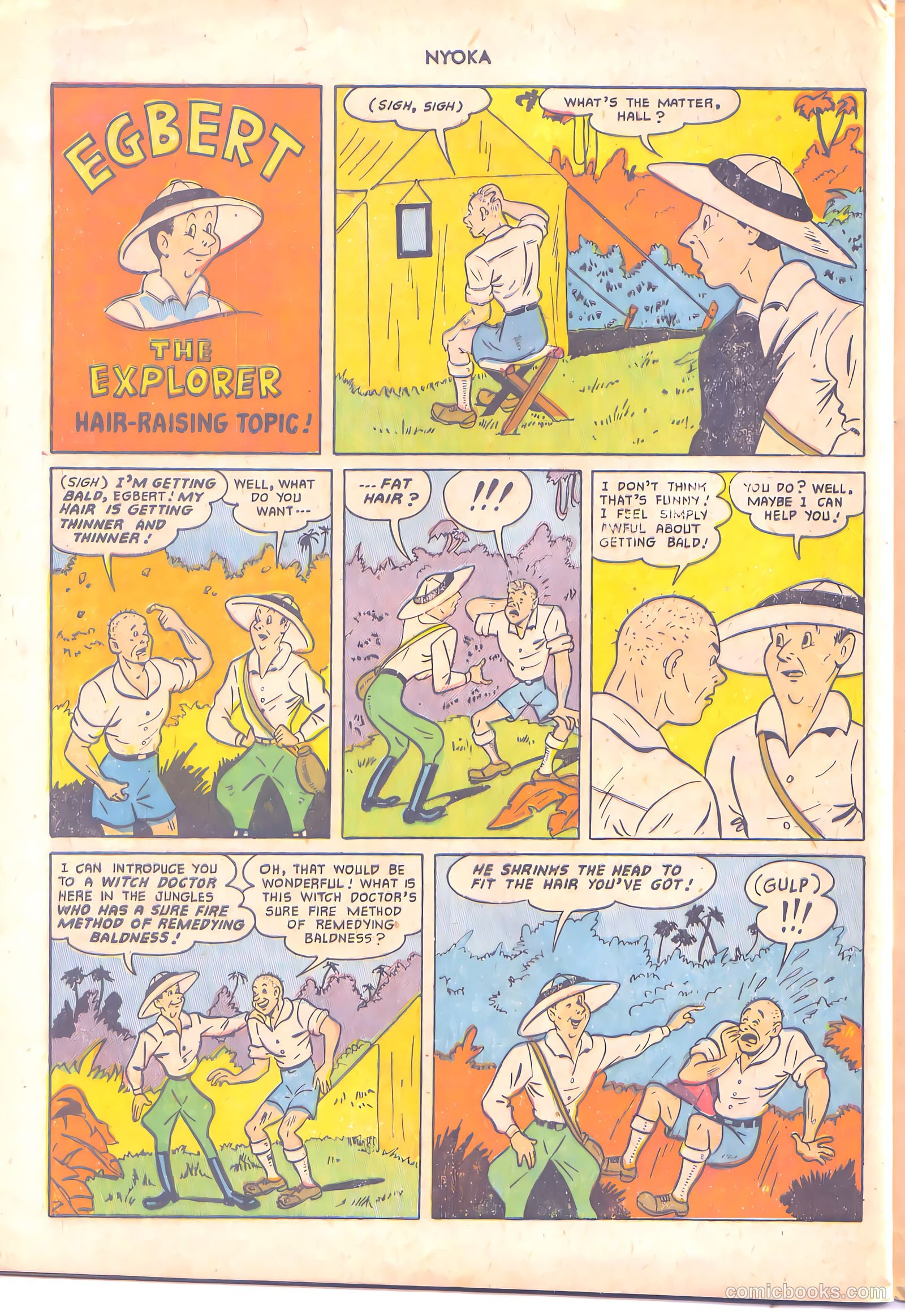 Nyoka the Jungle Girl #68 — page 29 of 37