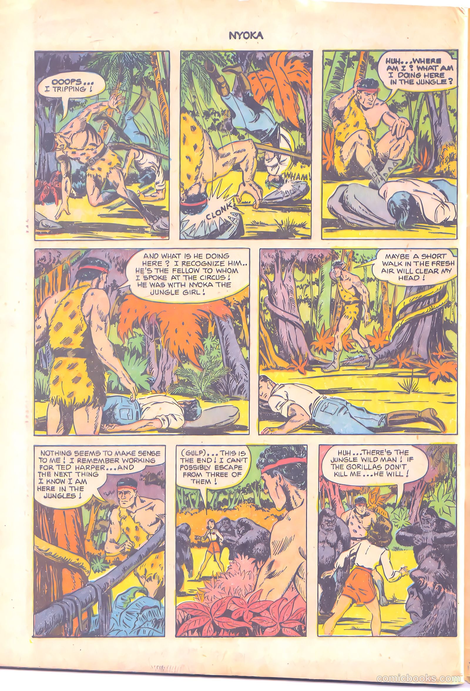 Nyoka the Jungle Girl #68 — page 33 of 37