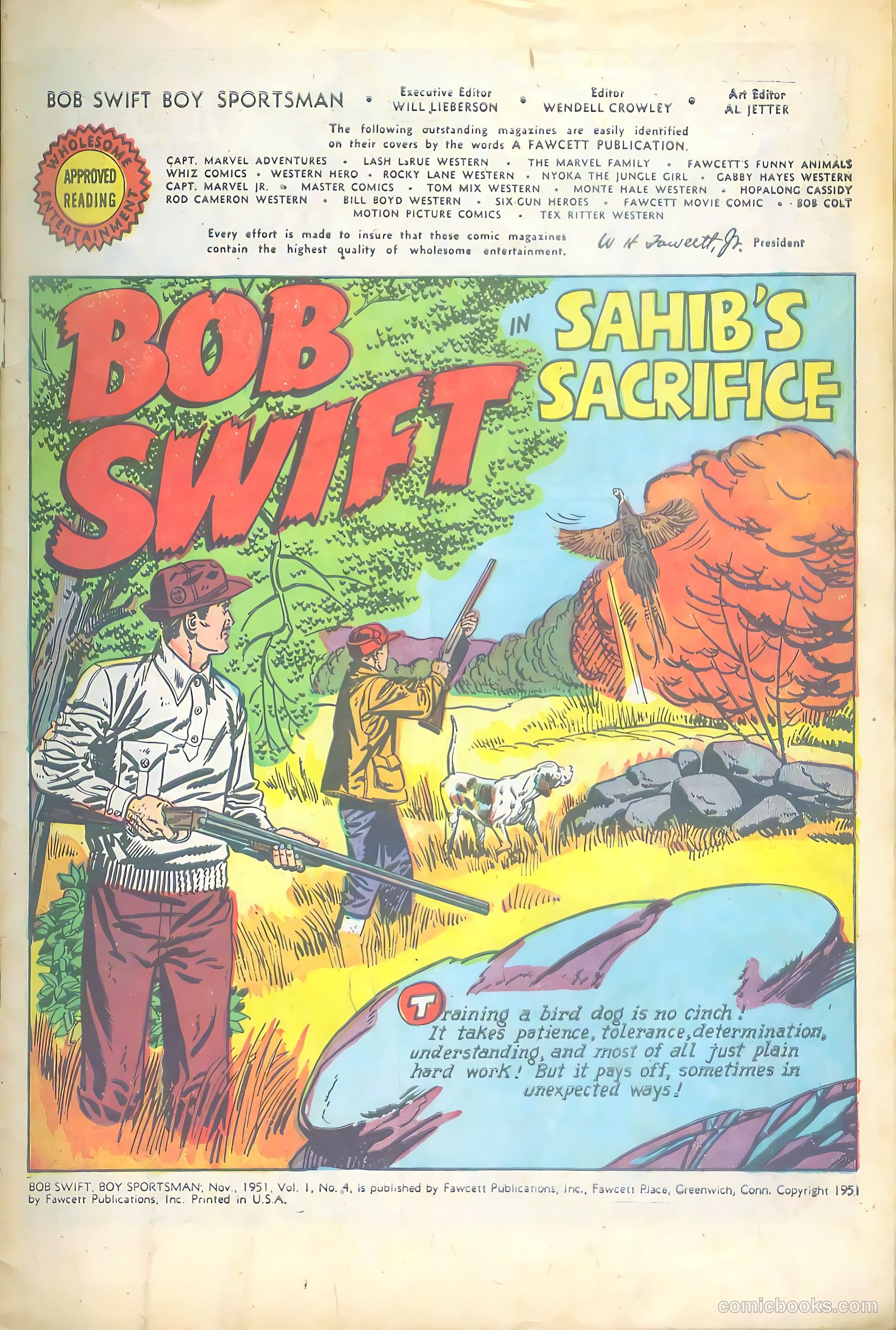 Bob Swift, Boy Sportsman #4 — page 3 of 36