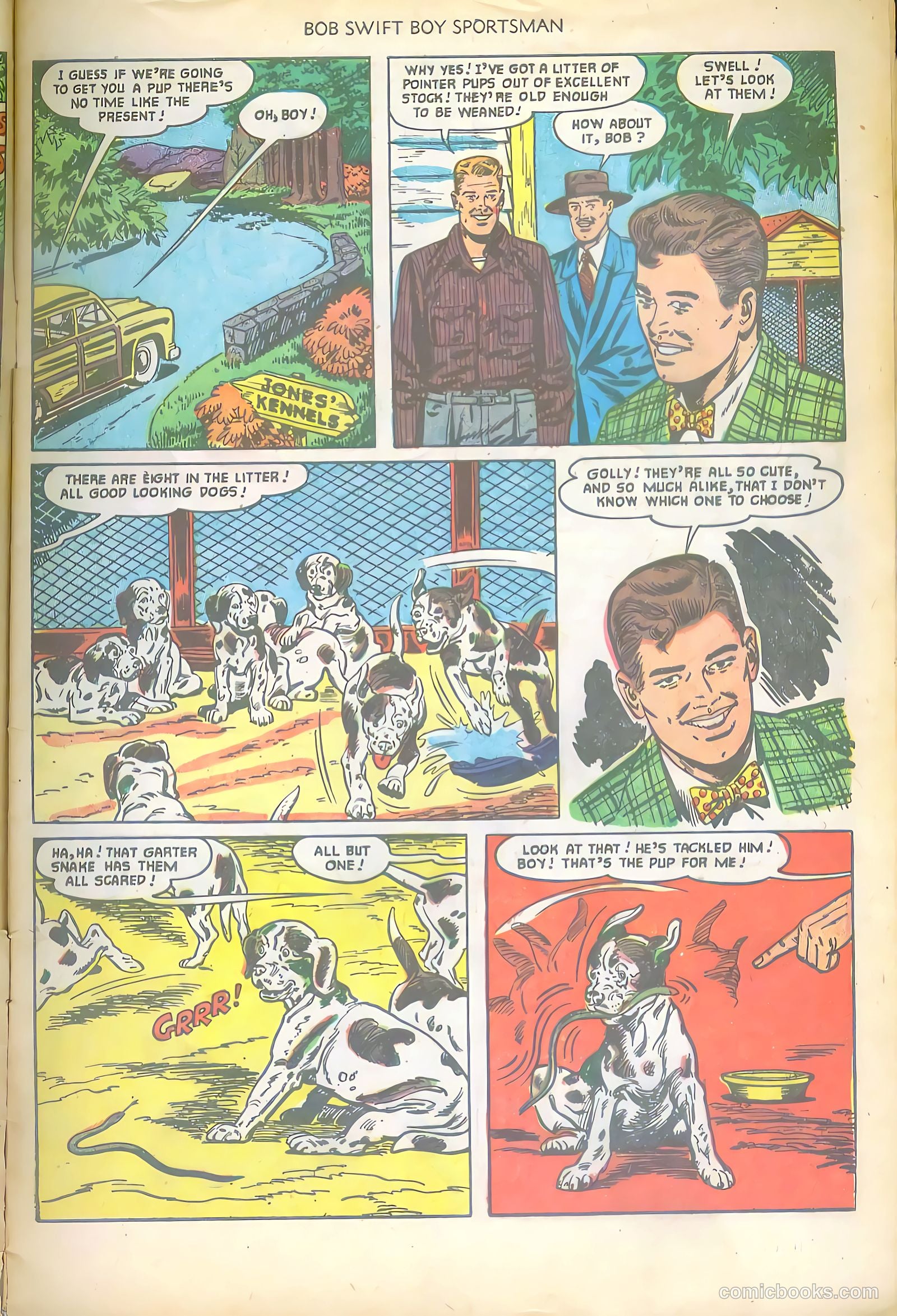 Bob Swift, Boy Sportsman #4 — page 5 of 36
