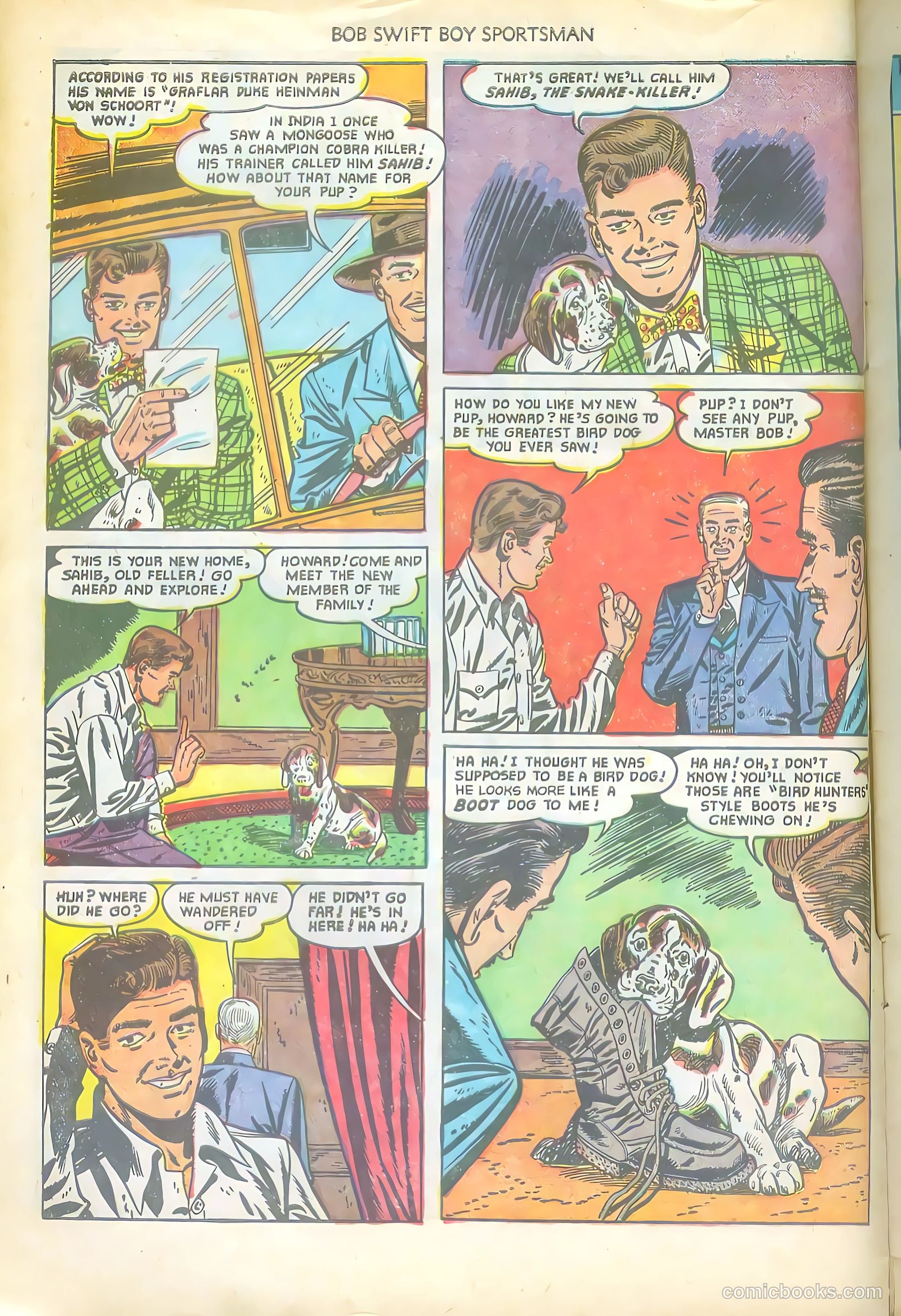 Bob Swift, Boy Sportsman #4 — page 6 of 36