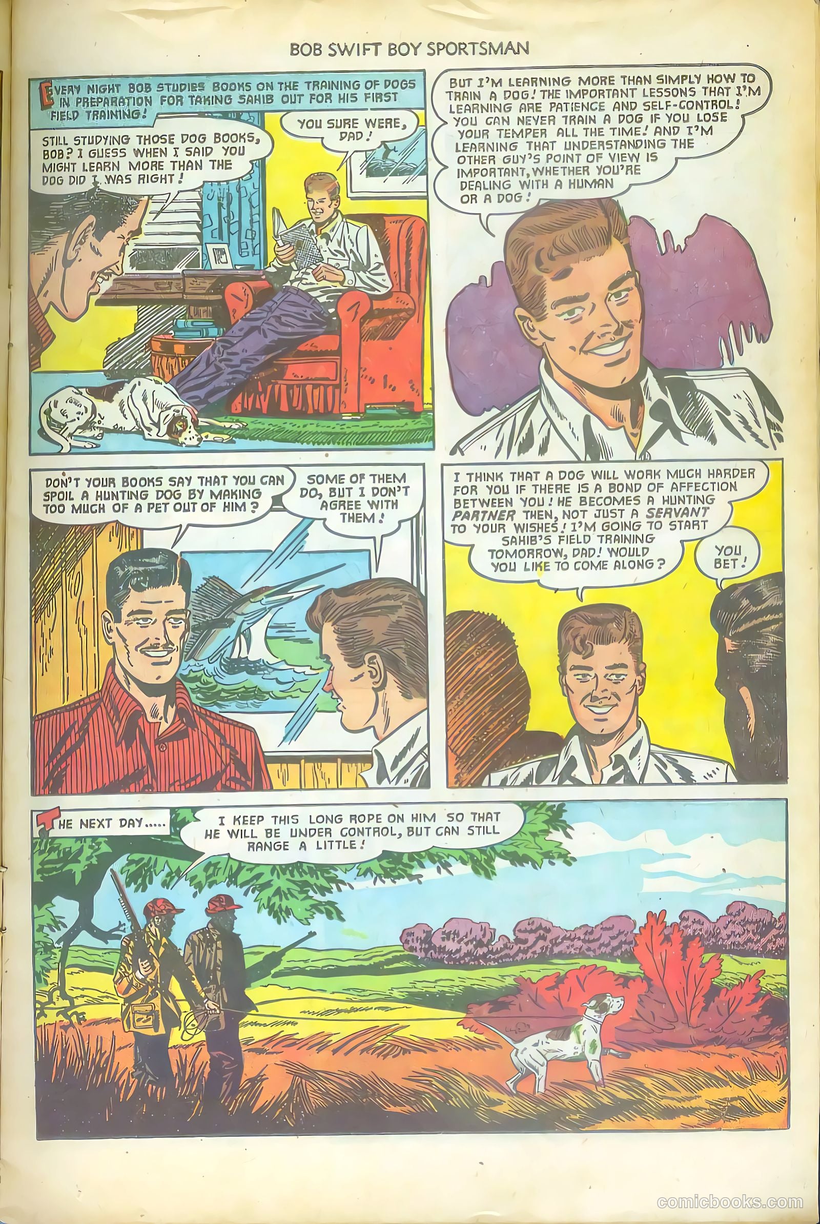 Bob Swift, Boy Sportsman #4 — page 11 of 36