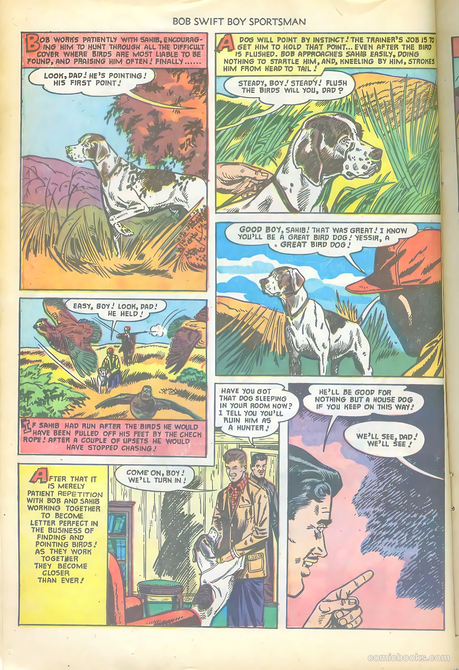 Bob Swift, Boy Sportsman #4 — page 12 of 36