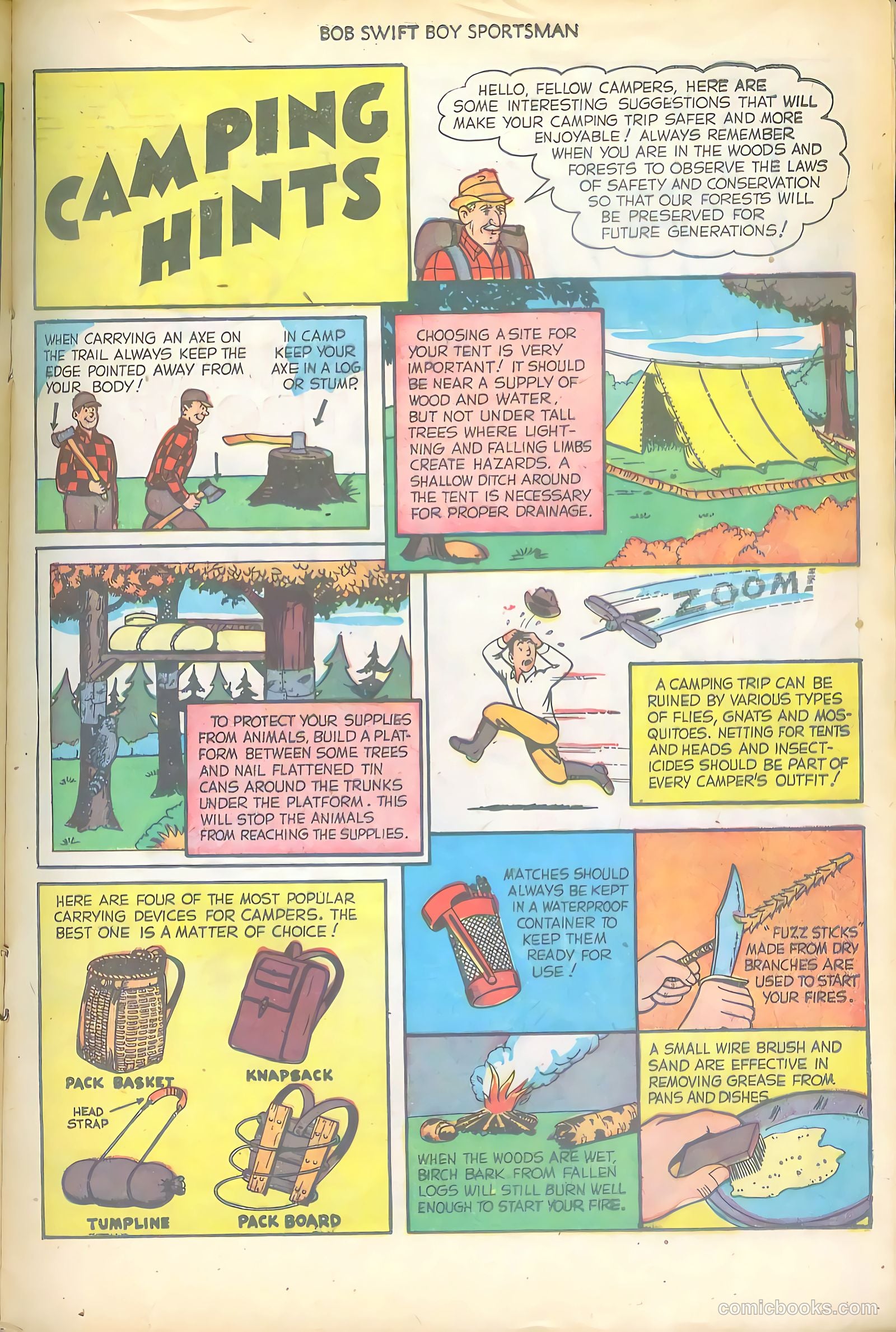 Bob Swift, Boy Sportsman #4 — page 17 of 36