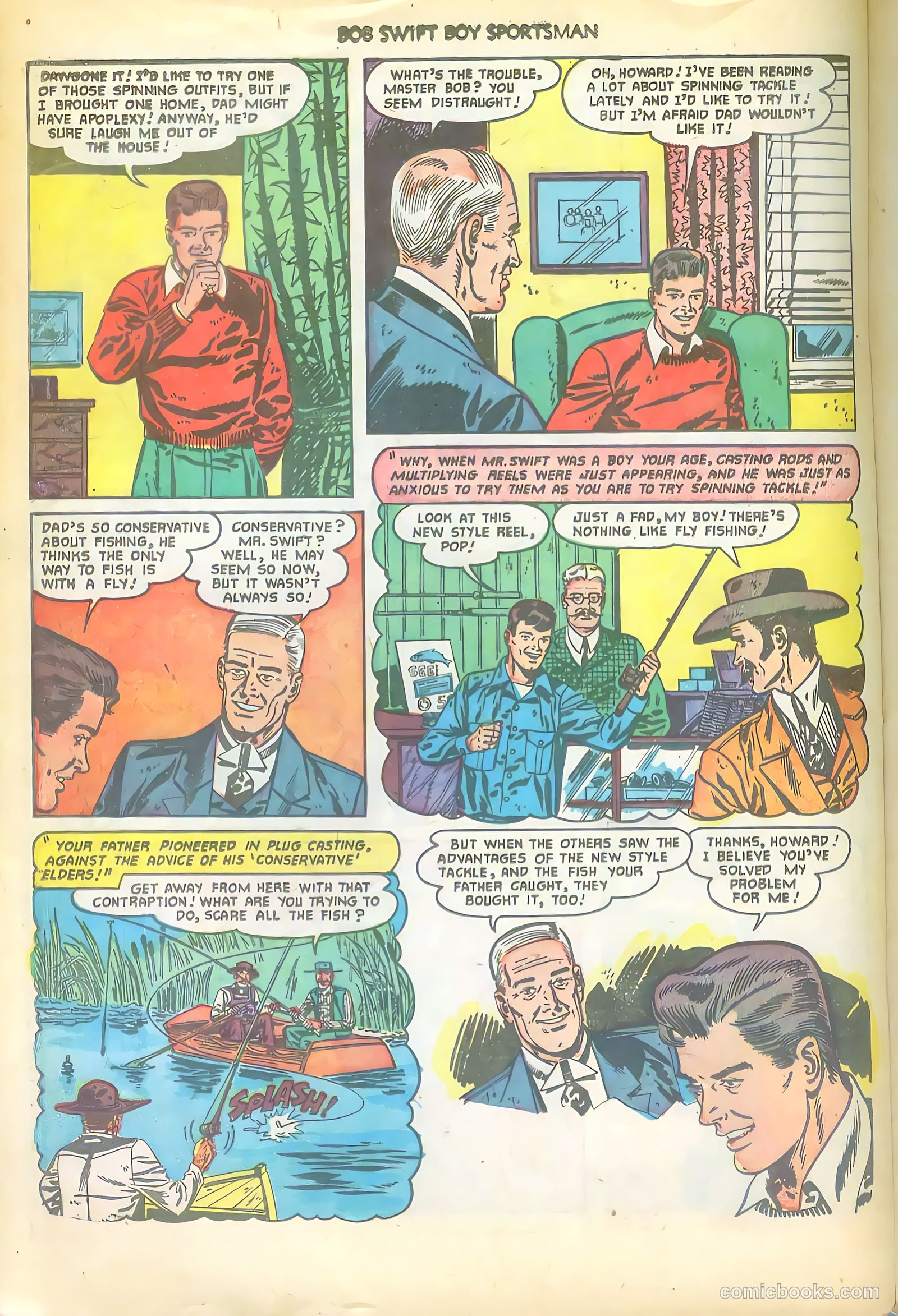 Bob Swift, Boy Sportsman #4 — page 20 of 36