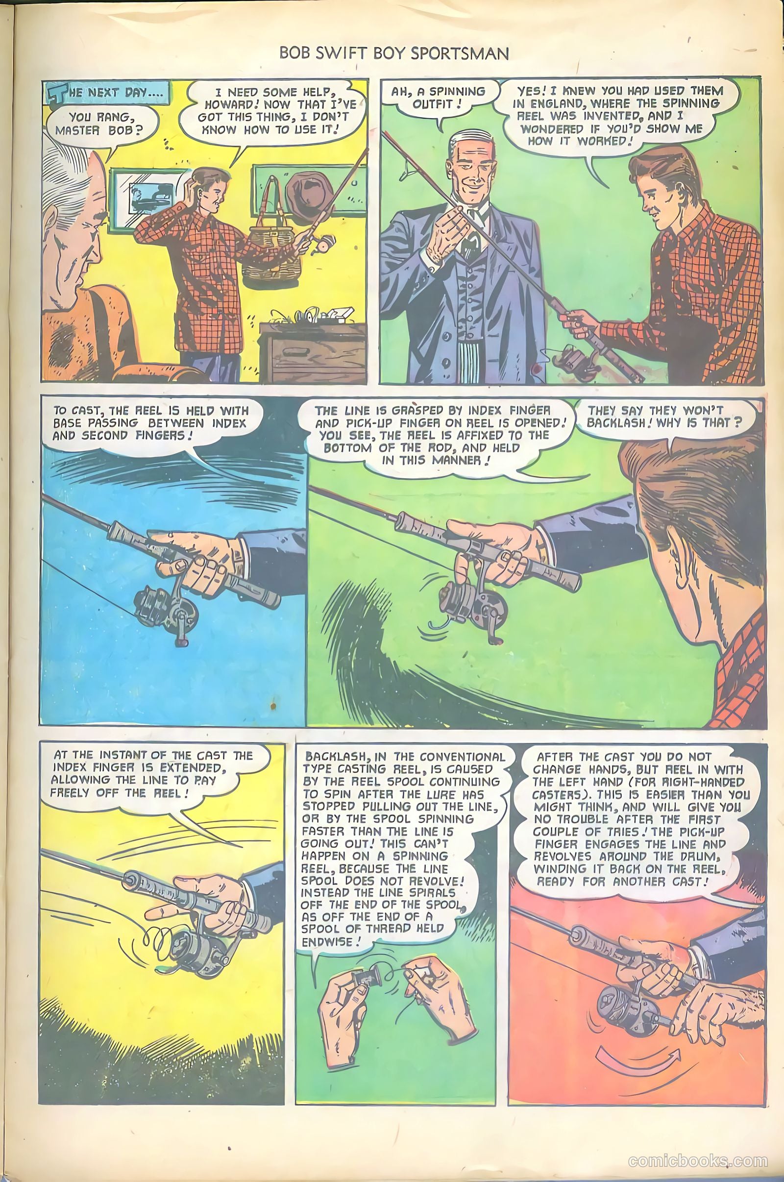 Bob Swift, Boy Sportsman #4 — page 21 of 36