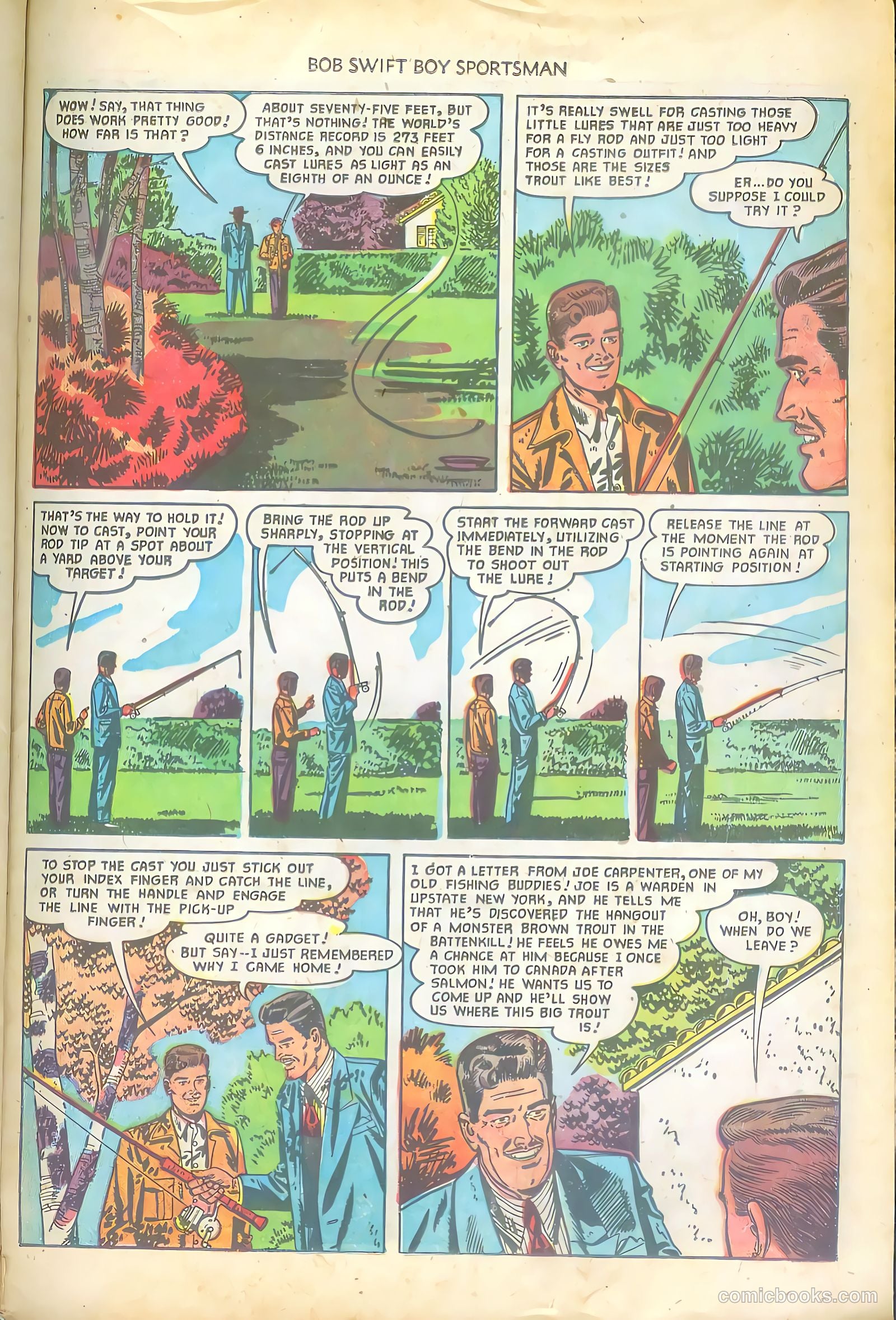 Bob Swift, Boy Sportsman #4 — page 23 of 36