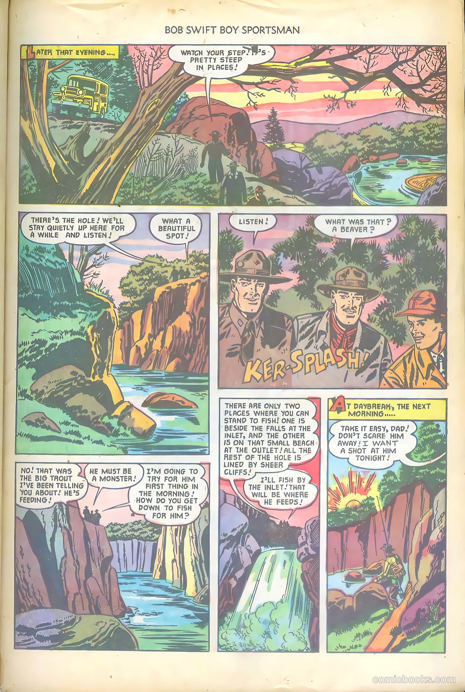Bob Swift, Boy Sportsman #4 — page 25 of 36