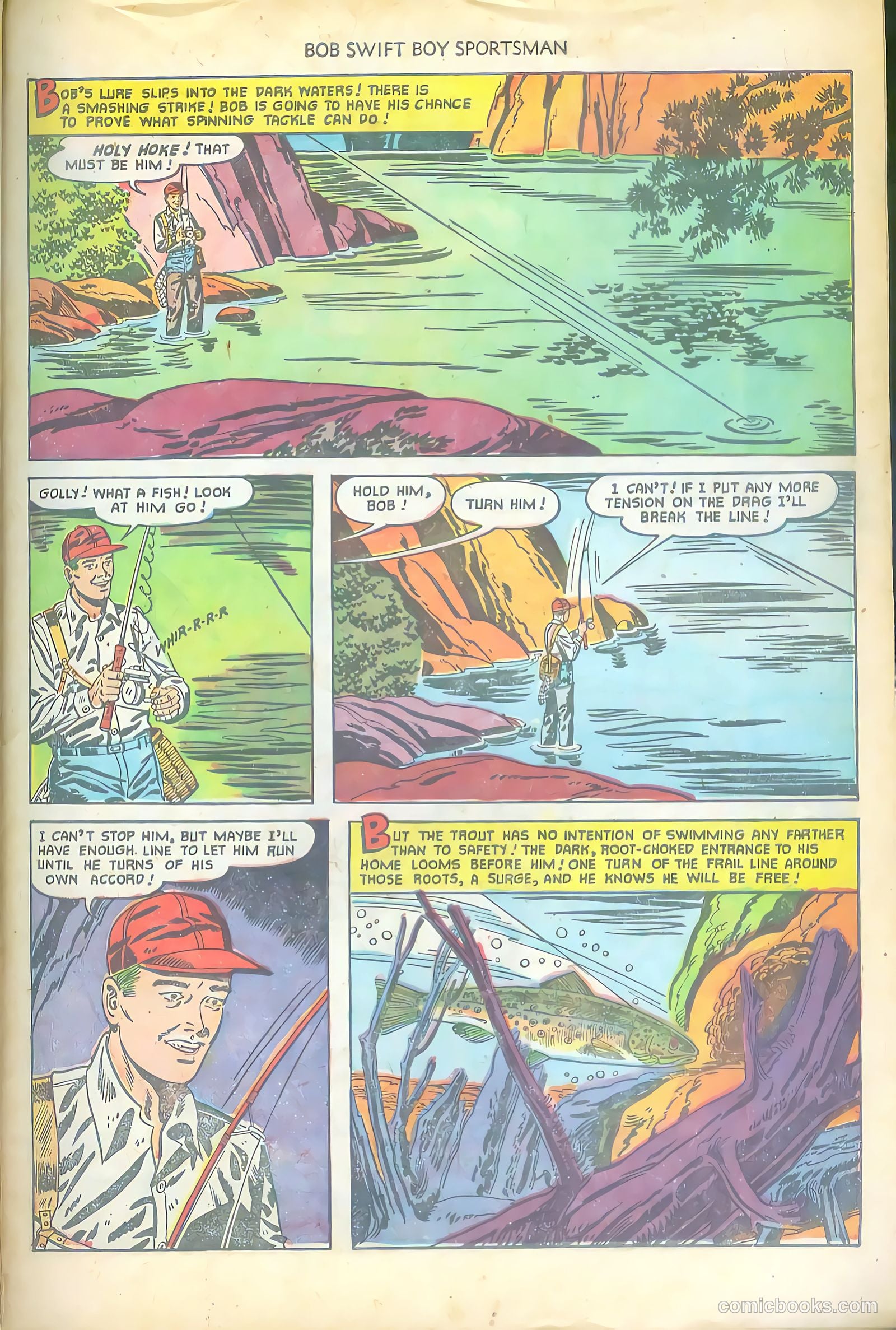 Bob Swift, Boy Sportsman #4 — page 27 of 36