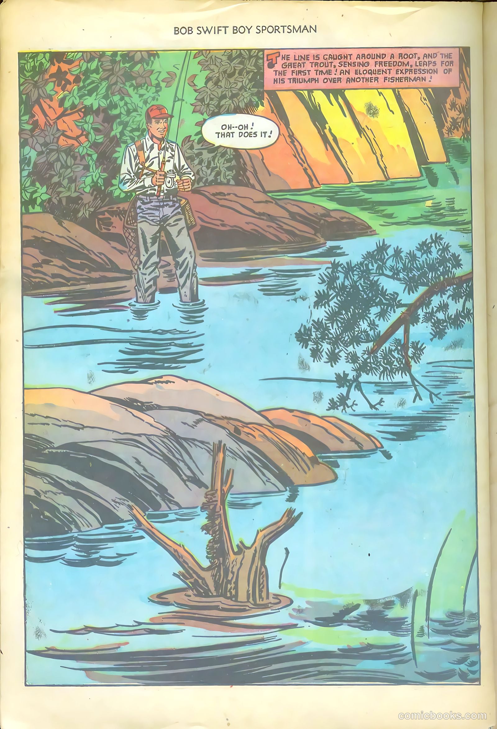 Bob Swift, Boy Sportsman #4 — page 28 of 36